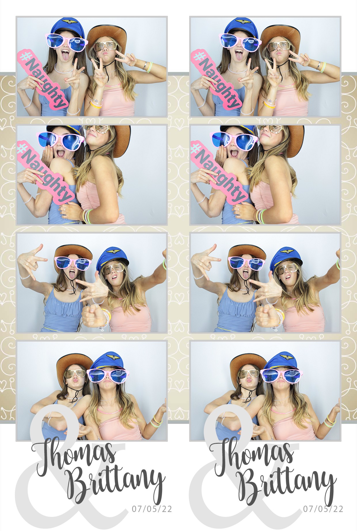 Thomas & brittany's Wedding  | View more photos from the event at gallery.myphotoboothexperience.co.uk/u/MyPhotoBoothExperienceLtd/Thomas-brittanys-Wedding