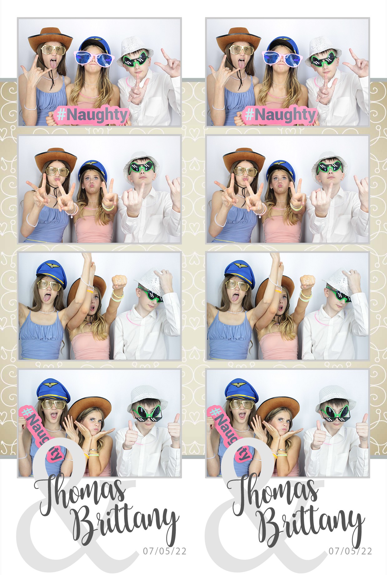 Thomas & brittany's Wedding  | View more photos from the event at gallery.myphotoboothexperience.co.uk/u/MyPhotoBoothExperienceLtd/Thomas-brittanys-Wedding