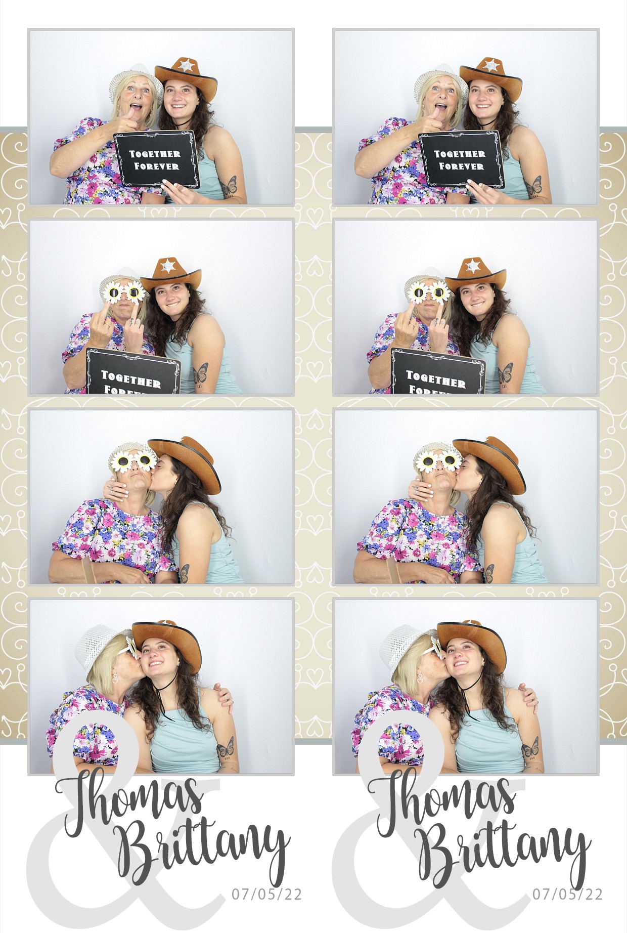 Thomas & brittany's Wedding  | View more photos from the event at gallery.myphotoboothexperience.co.uk/u/MyPhotoBoothExperienceLtd/Thomas-brittanys-Wedding