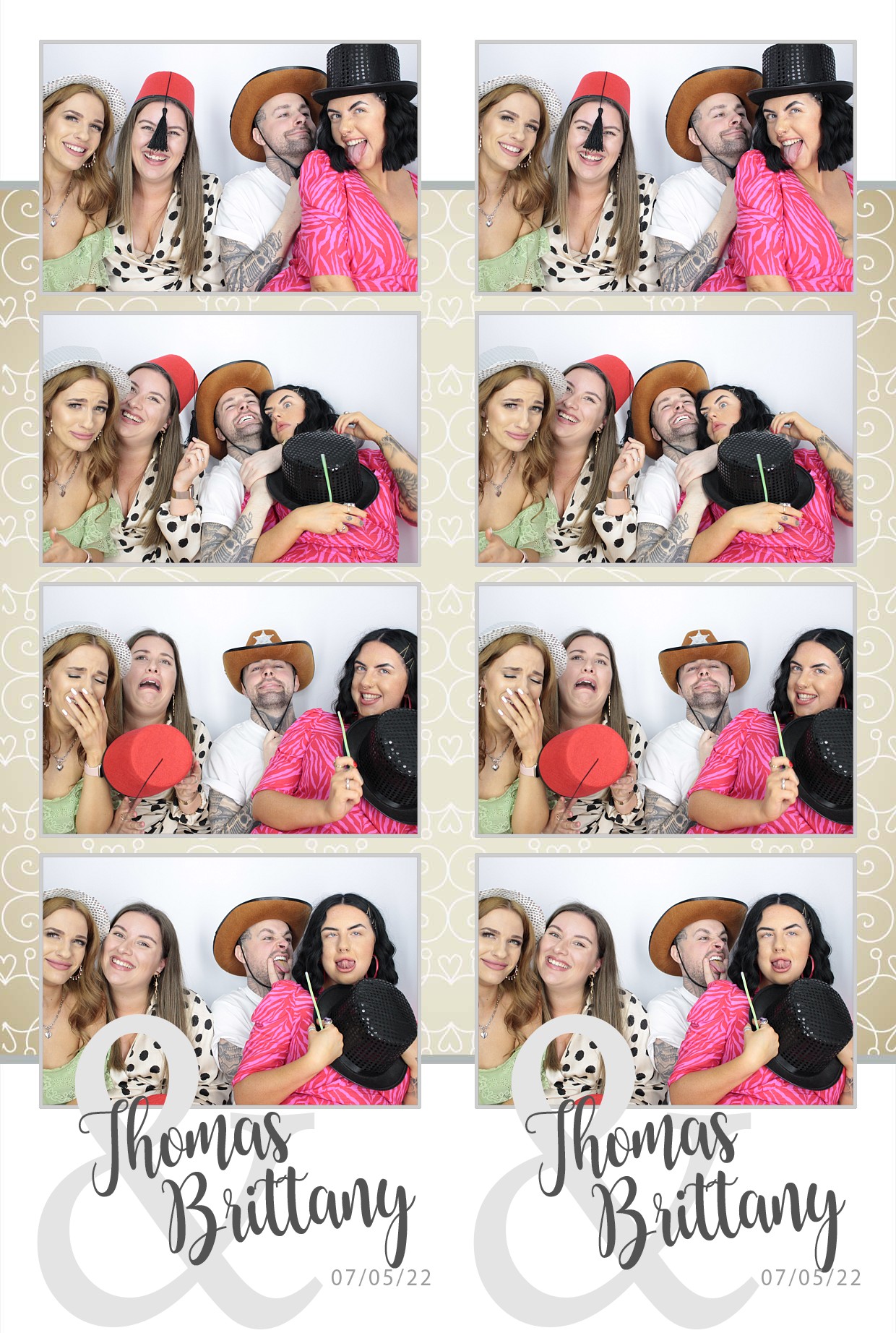 Thomas & brittany's Wedding  | View more photos from the event at gallery.myphotoboothexperience.co.uk/u/MyPhotoBoothExperienceLtd/Thomas-brittanys-Wedding