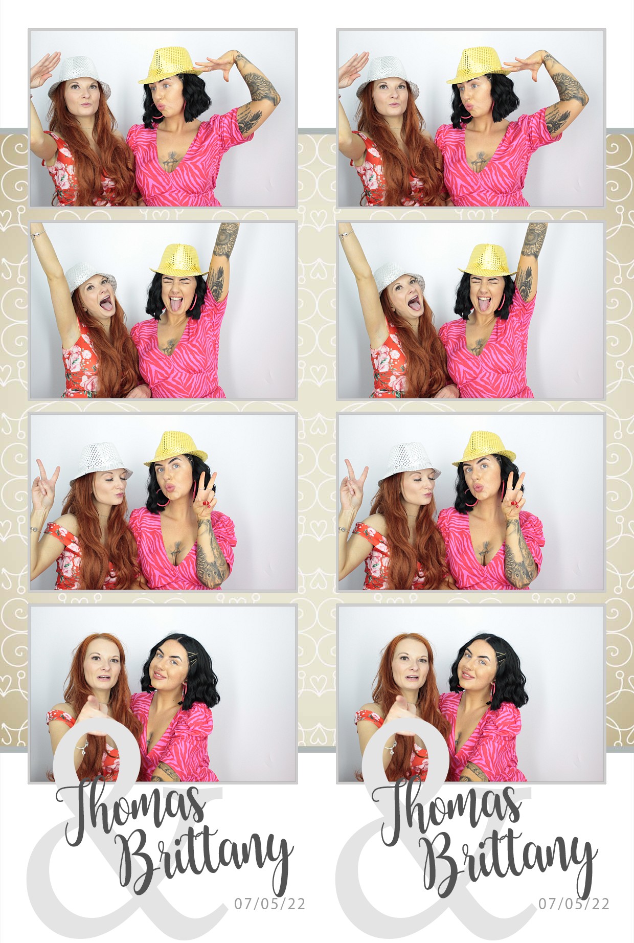 Thomas & brittany's Wedding  | View more photos from the event at gallery.myphotoboothexperience.co.uk/u/MyPhotoBoothExperienceLtd/Thomas-brittanys-Wedding