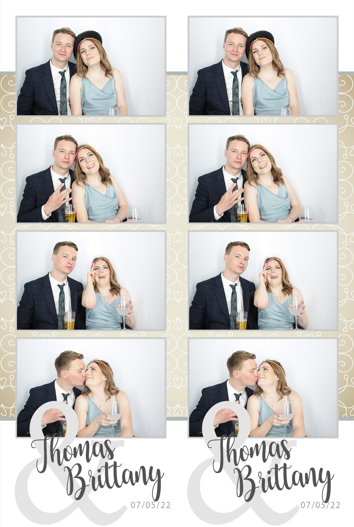 Thomas & brittany's Wedding  | View more photos from the event at gallery.myphotoboothexperience.co.uk/u/MyPhotoBoothExperienceLtd/Thomas-brittanys-Wedding