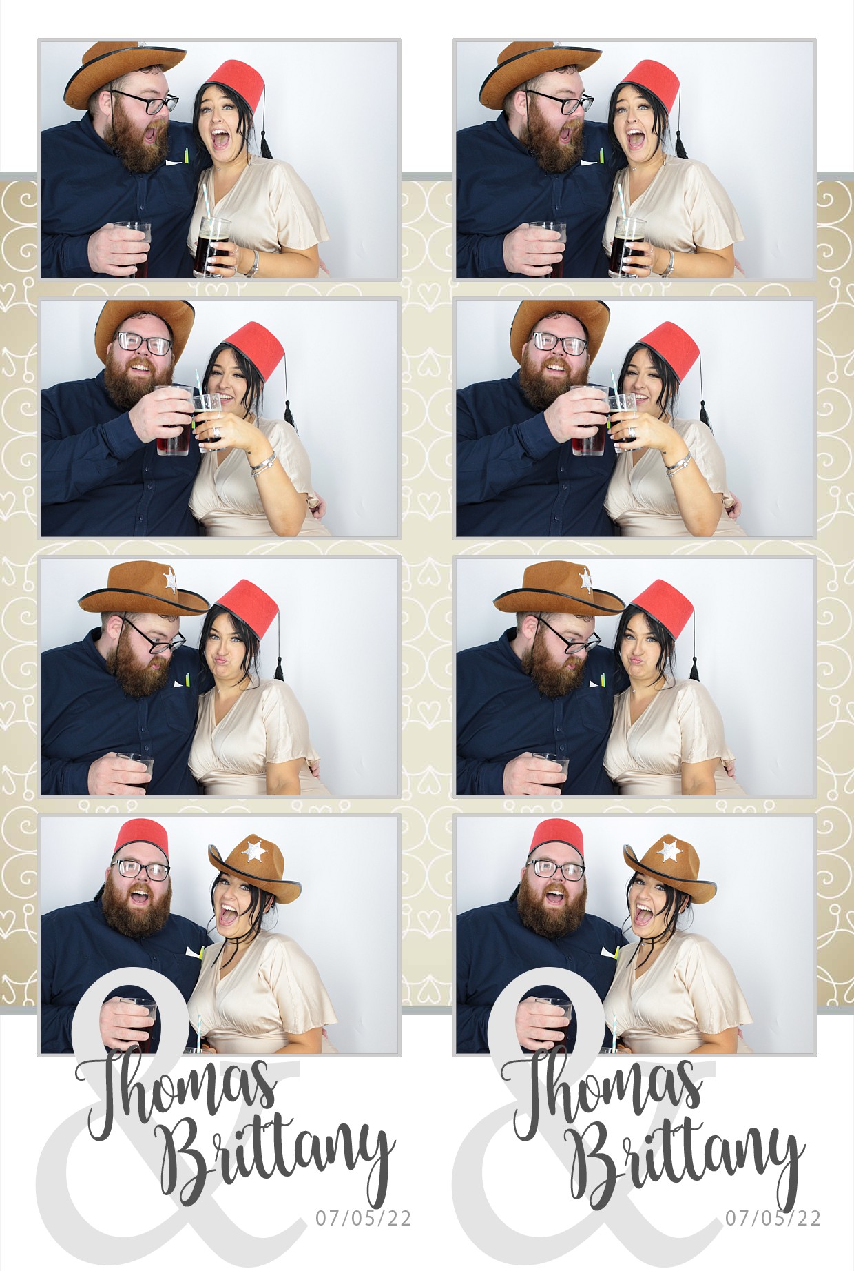 Thomas & brittany's Wedding  | View more photos from the event at gallery.myphotoboothexperience.co.uk/u/MyPhotoBoothExperienceLtd/Thomas-brittanys-Wedding