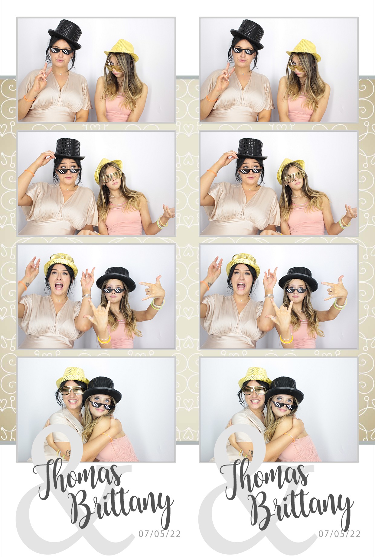 Thomas & brittany's Wedding  | View more photos from the event at gallery.myphotoboothexperience.co.uk/u/MyPhotoBoothExperienceLtd/Thomas-brittanys-Wedding
