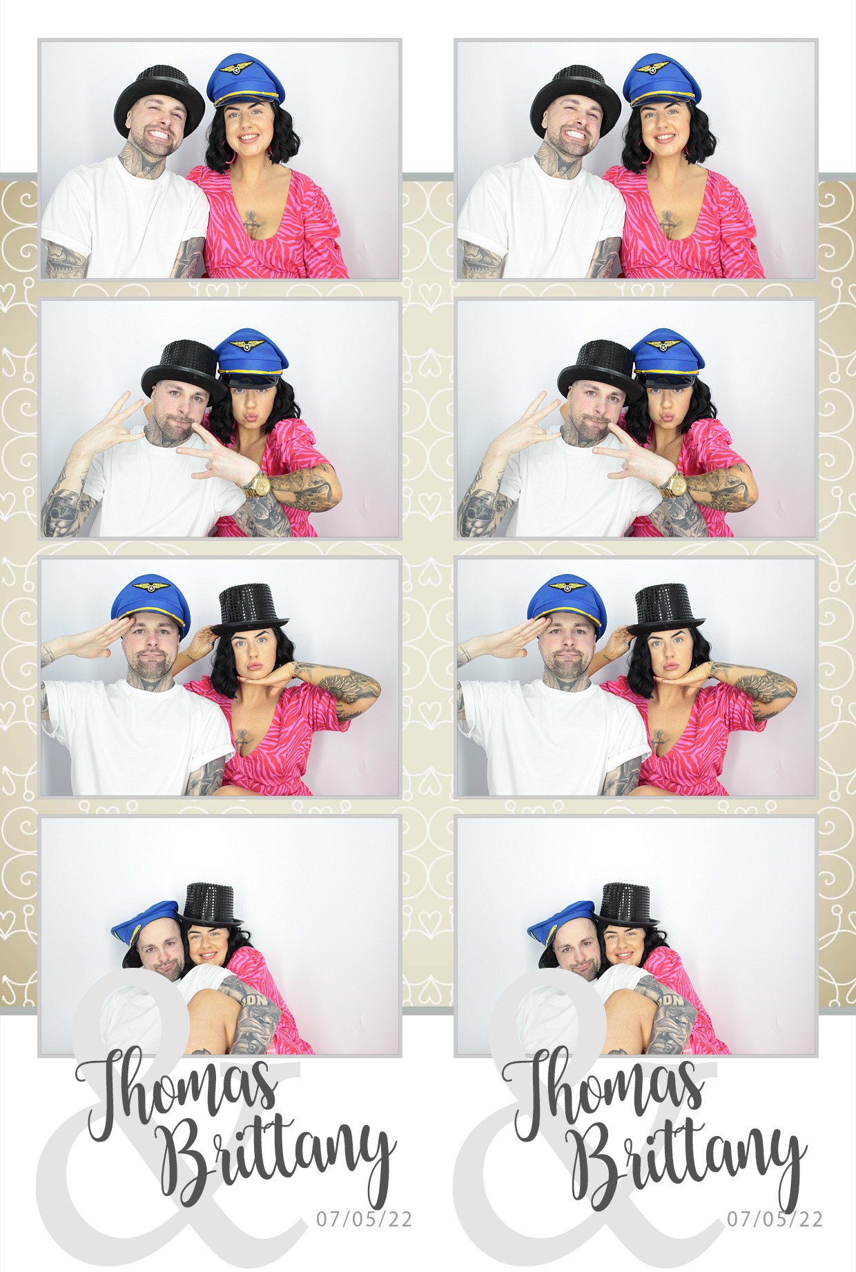 Thomas & brittany's Wedding  | View more photos from the event at gallery.myphotoboothexperience.co.uk/u/MyPhotoBoothExperienceLtd/Thomas-brittanys-Wedding