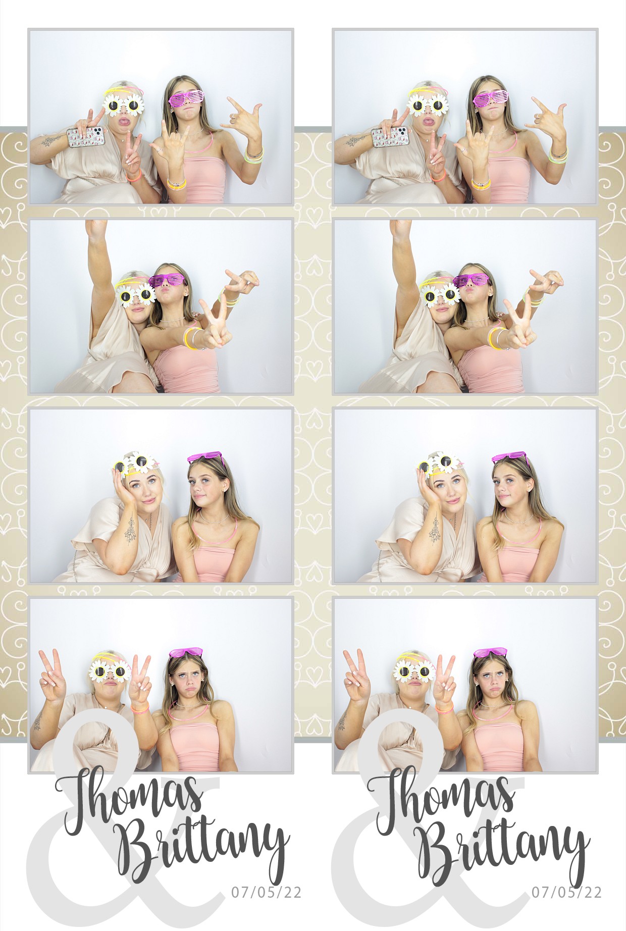 Thomas & brittany's Wedding  | View more photos from the event at gallery.myphotoboothexperience.co.uk/u/MyPhotoBoothExperienceLtd/Thomas-brittanys-Wedding