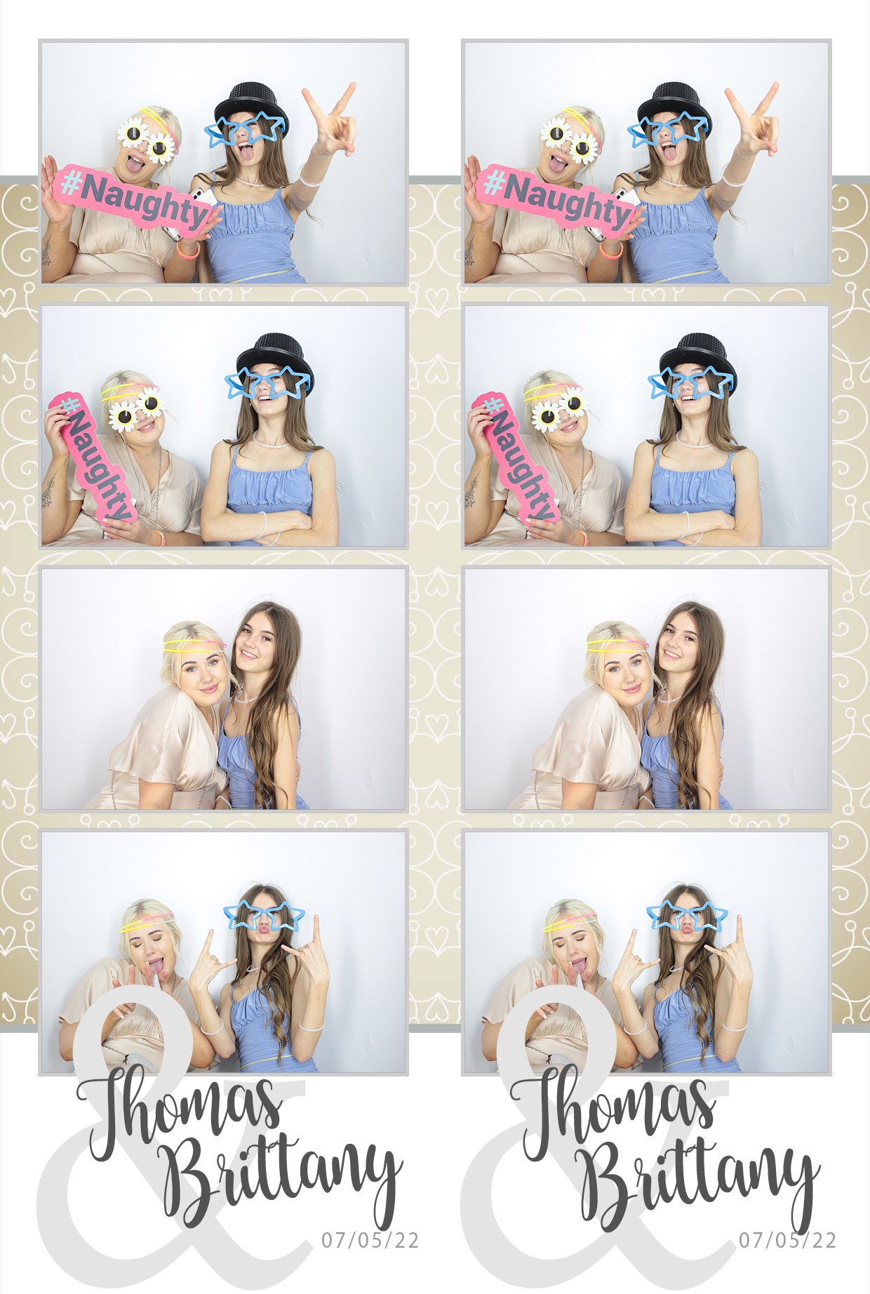 Thomas & brittany's Wedding  | View more photos from the event at gallery.myphotoboothexperience.co.uk/u/MyPhotoBoothExperienceLtd/Thomas-brittanys-Wedding