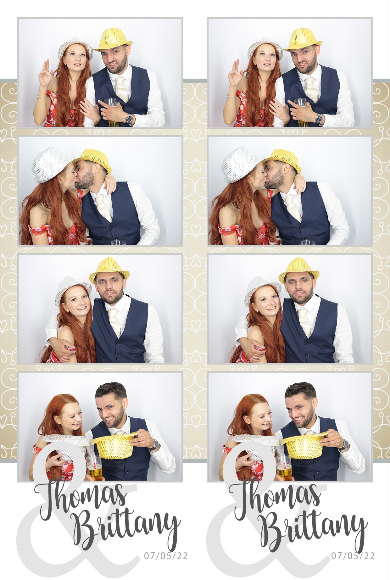 Thomas & brittany's Wedding  | View more photos from the event at gallery.myphotoboothexperience.co.uk/u/MyPhotoBoothExperienceLtd/Thomas-brittanys-Wedding