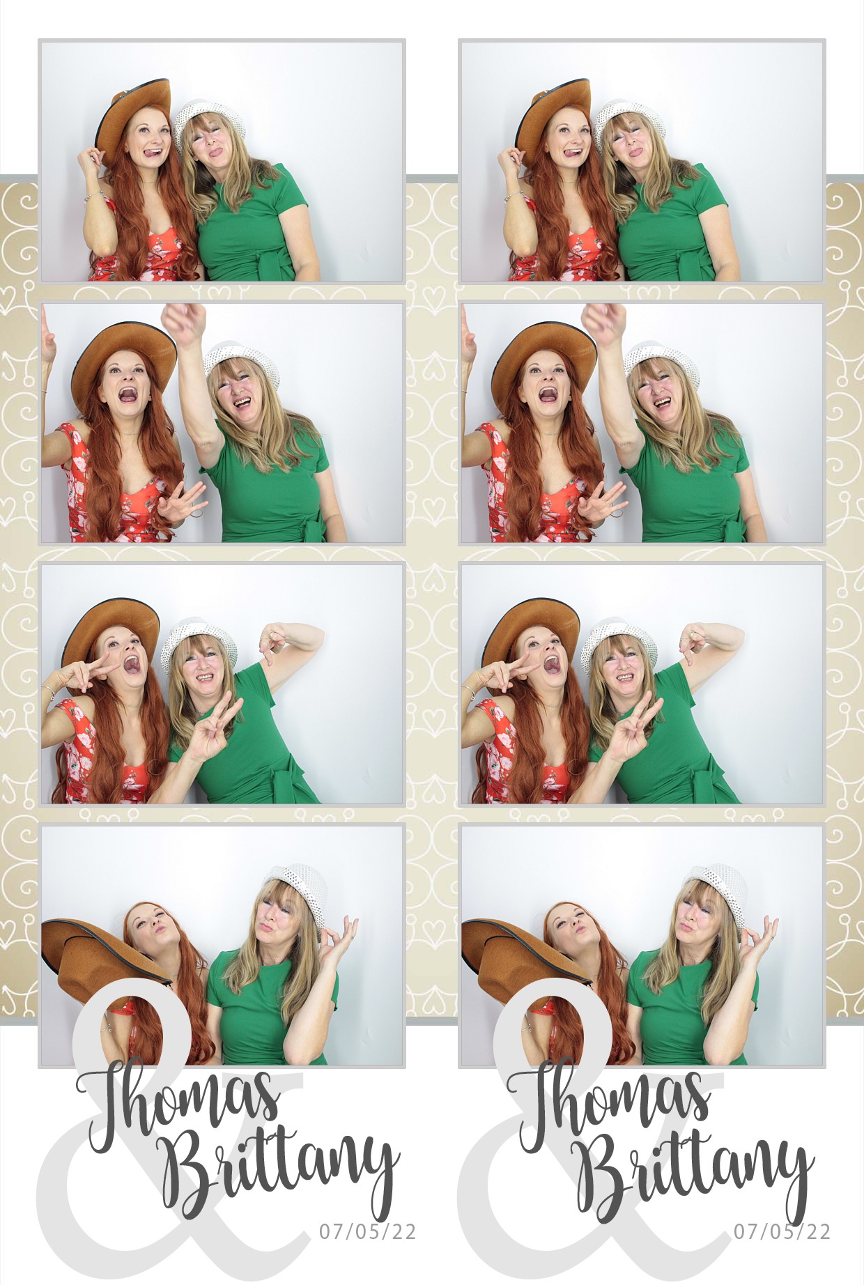 Thomas & brittany's Wedding  | View more photos from the event at gallery.myphotoboothexperience.co.uk/u/MyPhotoBoothExperienceLtd/Thomas-brittanys-Wedding