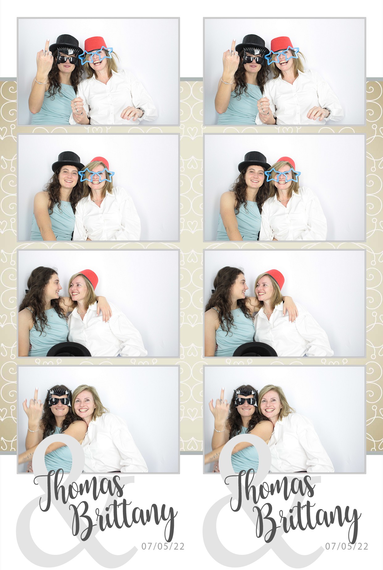Thomas & brittany's Wedding  | View more photos from the event at gallery.myphotoboothexperience.co.uk/u/MyPhotoBoothExperienceLtd/Thomas-brittanys-Wedding