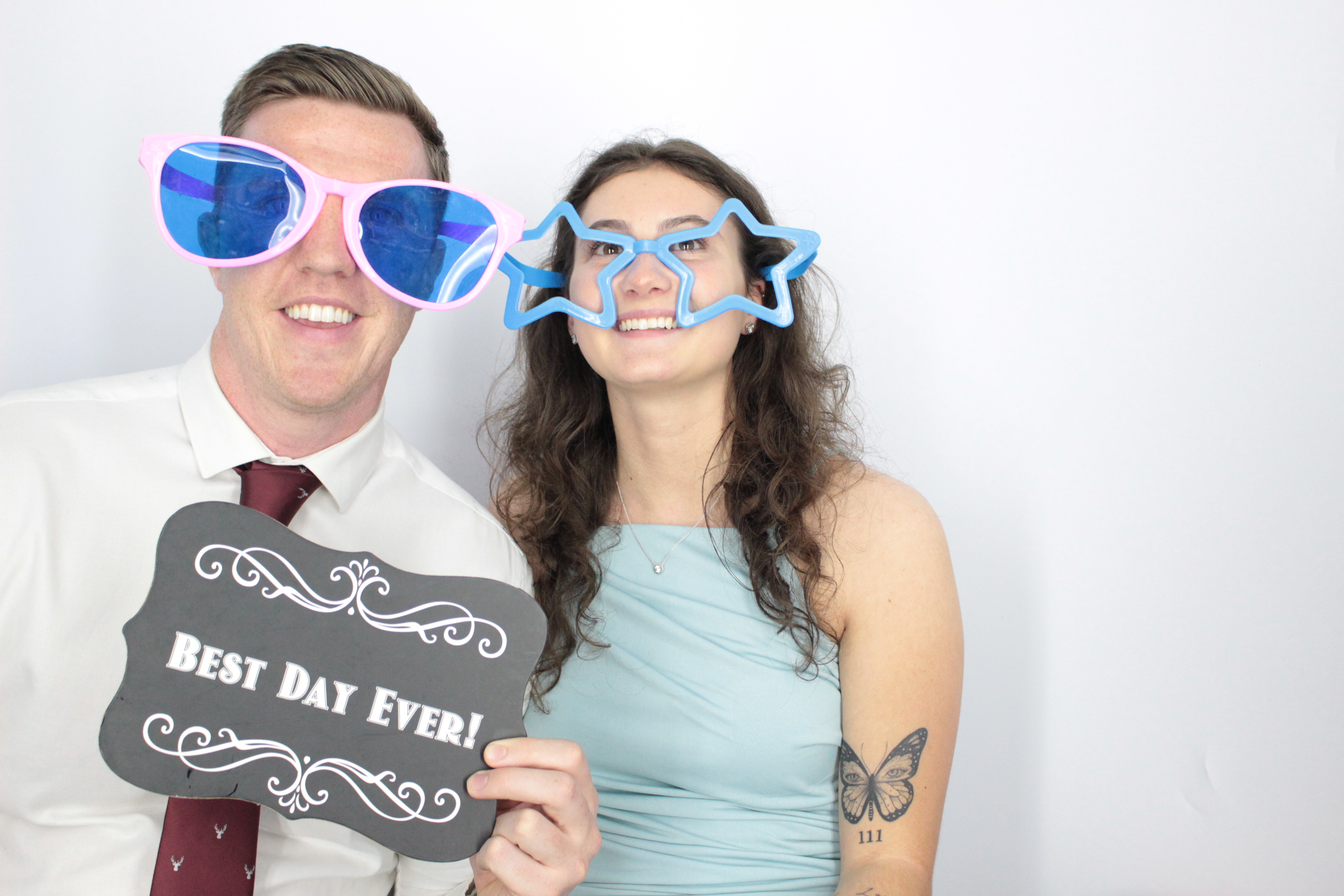 Thomas & brittany's Wedding  | View more photos from the event at gallery.myphotoboothexperience.co.uk/u/MyPhotoBoothExperienceLtd/Thomas-brittanys-Wedding