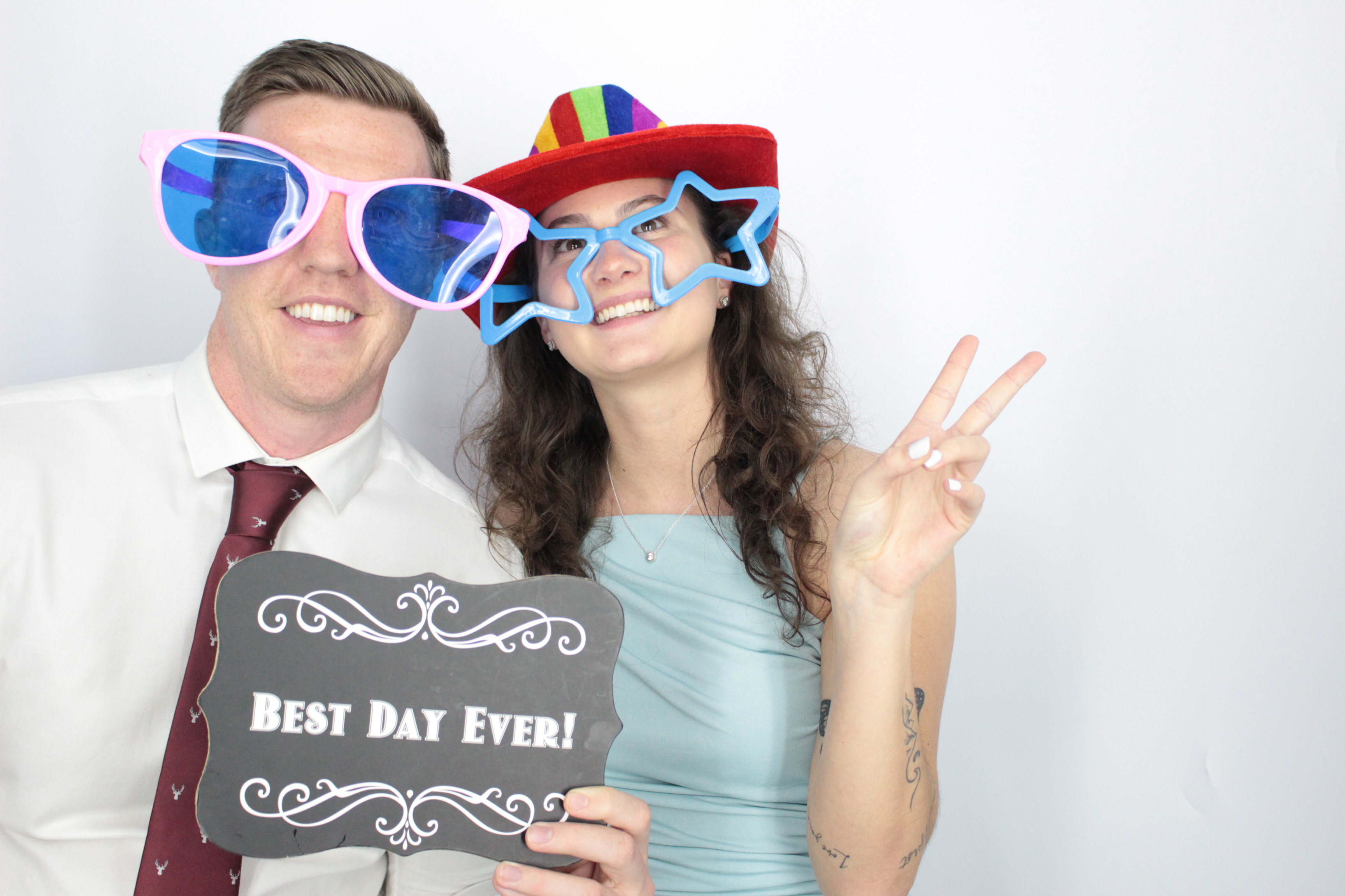 Thomas & brittany's Wedding  | View more photos from the event at gallery.myphotoboothexperience.co.uk/u/MyPhotoBoothExperienceLtd/Thomas-brittanys-Wedding