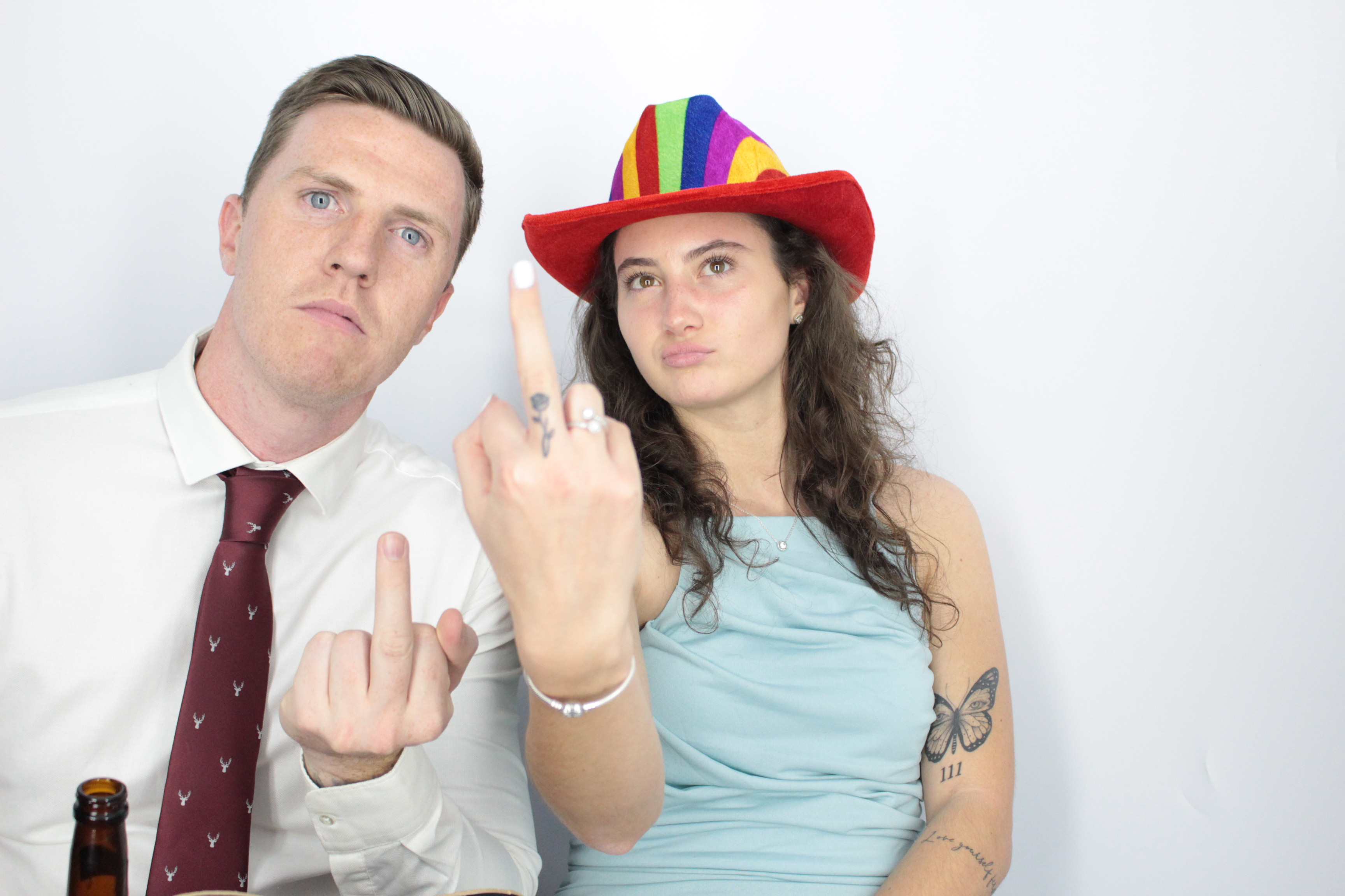 Thomas & brittany's Wedding  | View more photos from the event at gallery.myphotoboothexperience.co.uk/u/MyPhotoBoothExperienceLtd/Thomas-brittanys-Wedding