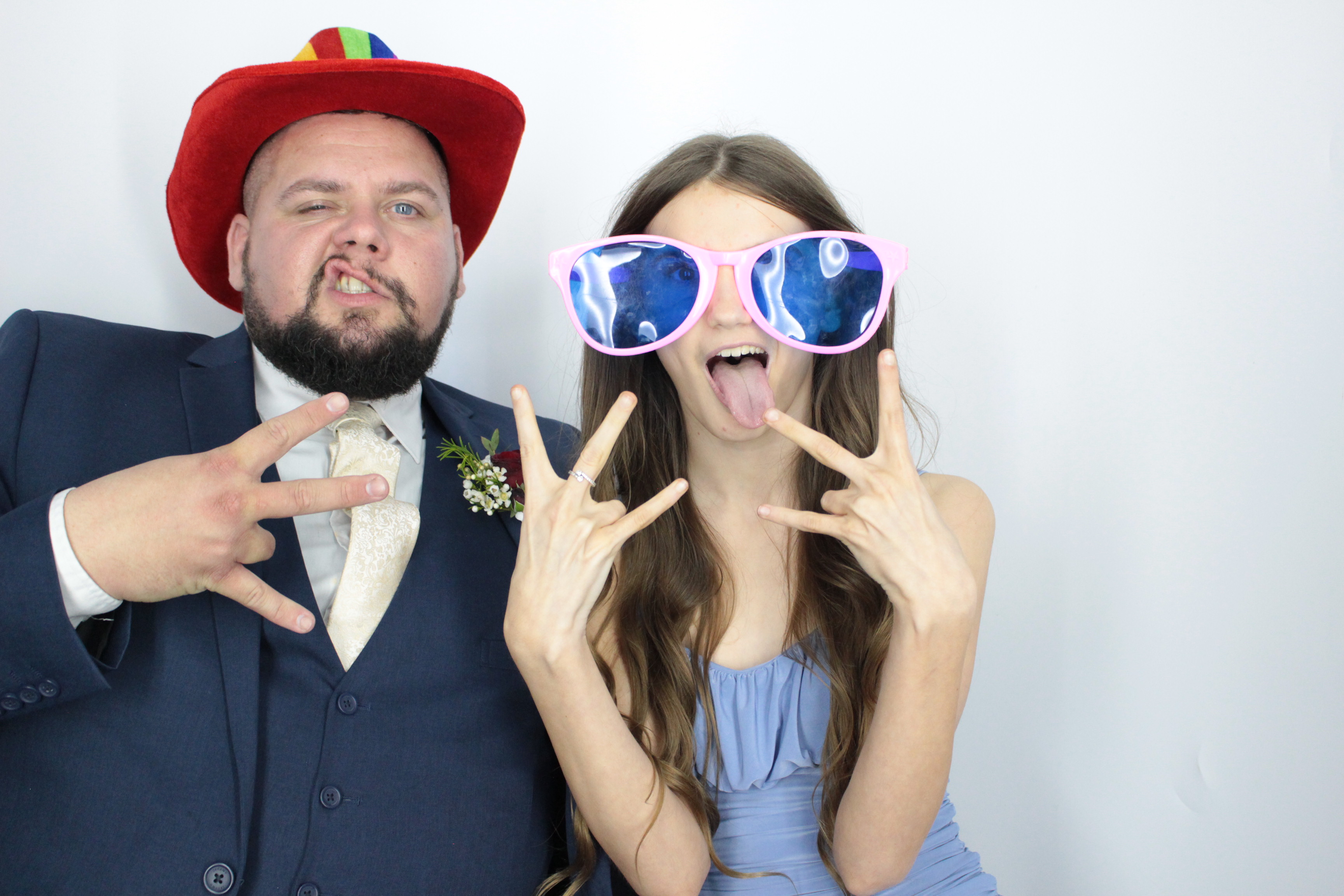 Thomas & brittany's Wedding  | View more photos from the event at gallery.myphotoboothexperience.co.uk/u/MyPhotoBoothExperienceLtd/Thomas-brittanys-Wedding