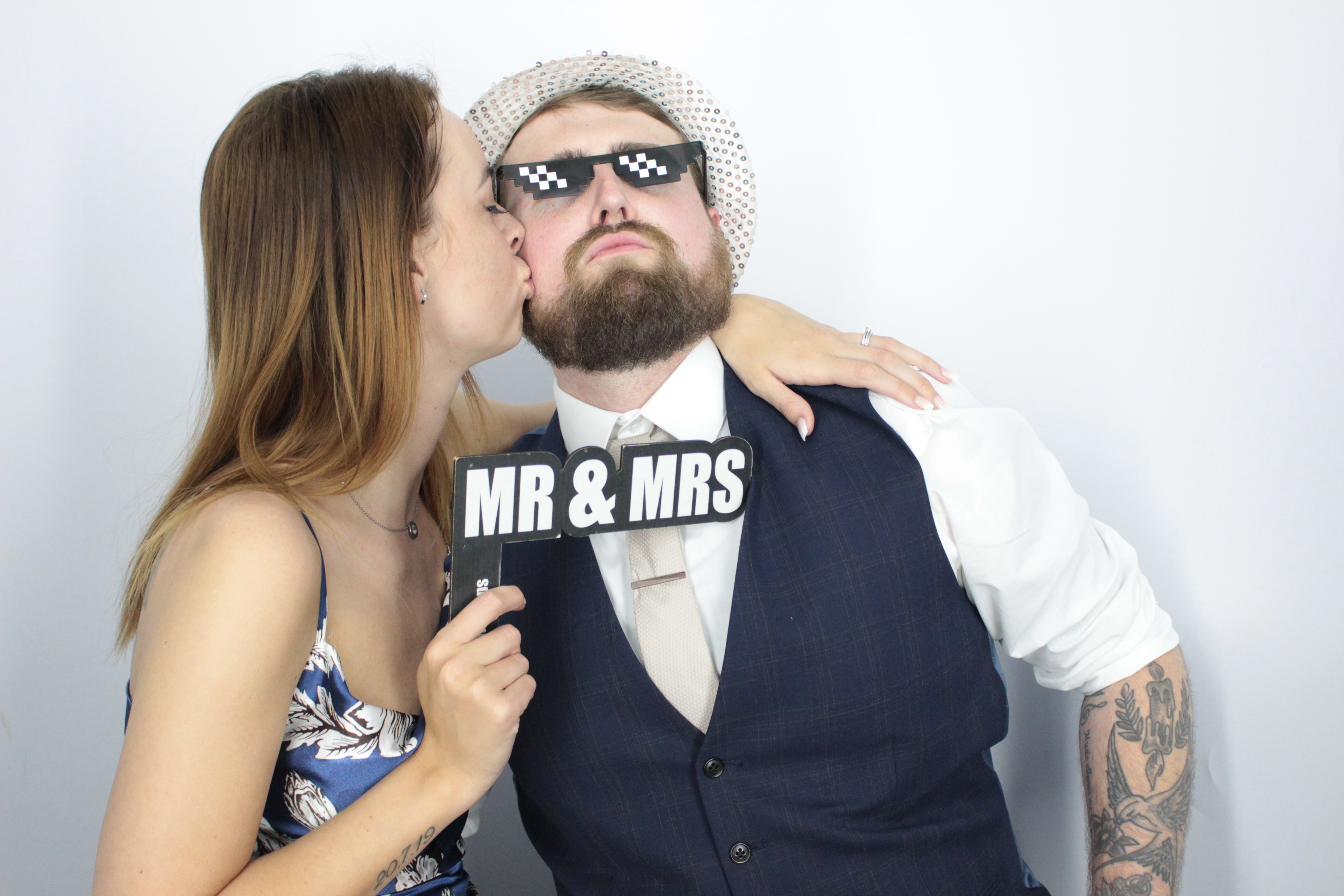 Thomas & brittany's Wedding  | View more photos from the event at gallery.myphotoboothexperience.co.uk/u/MyPhotoBoothExperienceLtd/Thomas-brittanys-Wedding