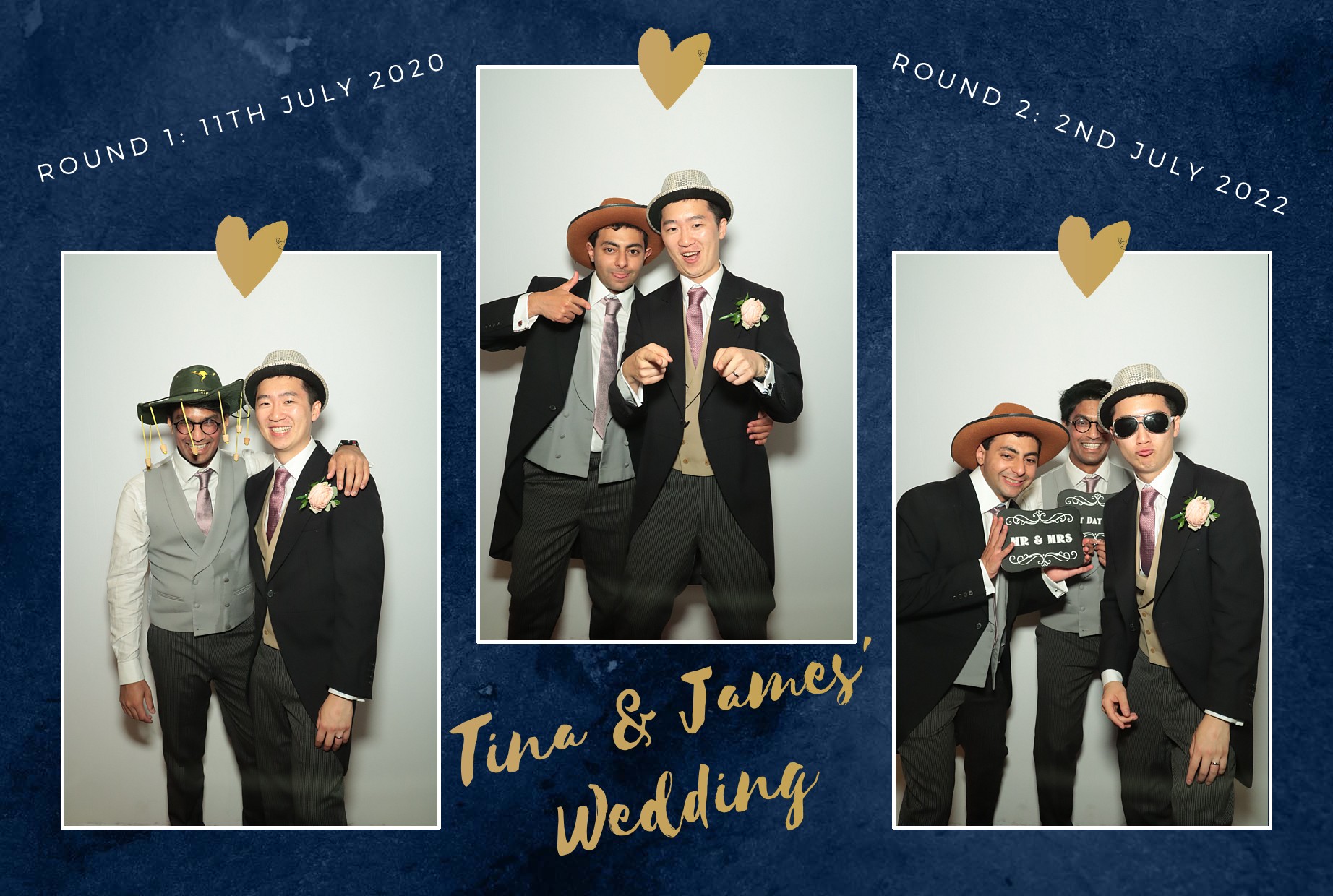 Tina and James's Wedding  | View more photos from the event at gallery.myphotoboothexperience.co.uk/u/MyPhotoBoothExperienceLtd/Tina-and-Jamess-Wedding