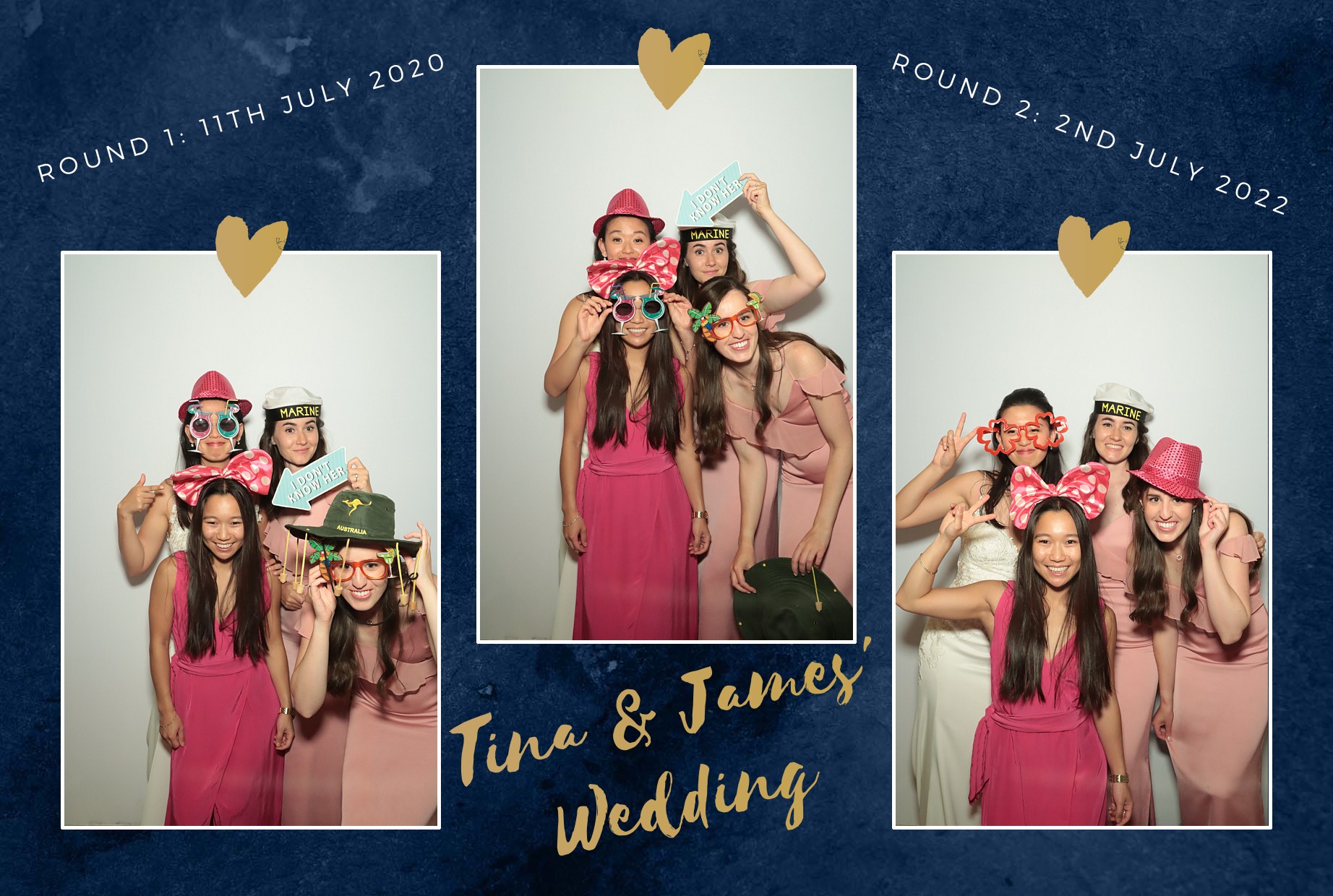 Tina and James's Wedding  | View more photos from the event at gallery.myphotoboothexperience.co.uk/u/MyPhotoBoothExperienceLtd/Tina-and-Jamess-Wedding