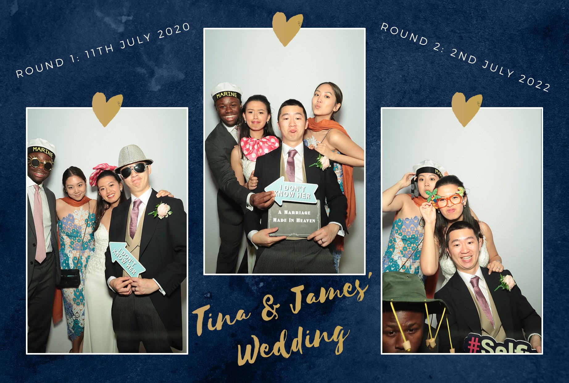 Tina and James's Wedding  | View more photos from the event at gallery.myphotoboothexperience.co.uk/u/MyPhotoBoothExperienceLtd/Tina-and-Jamess-Wedding