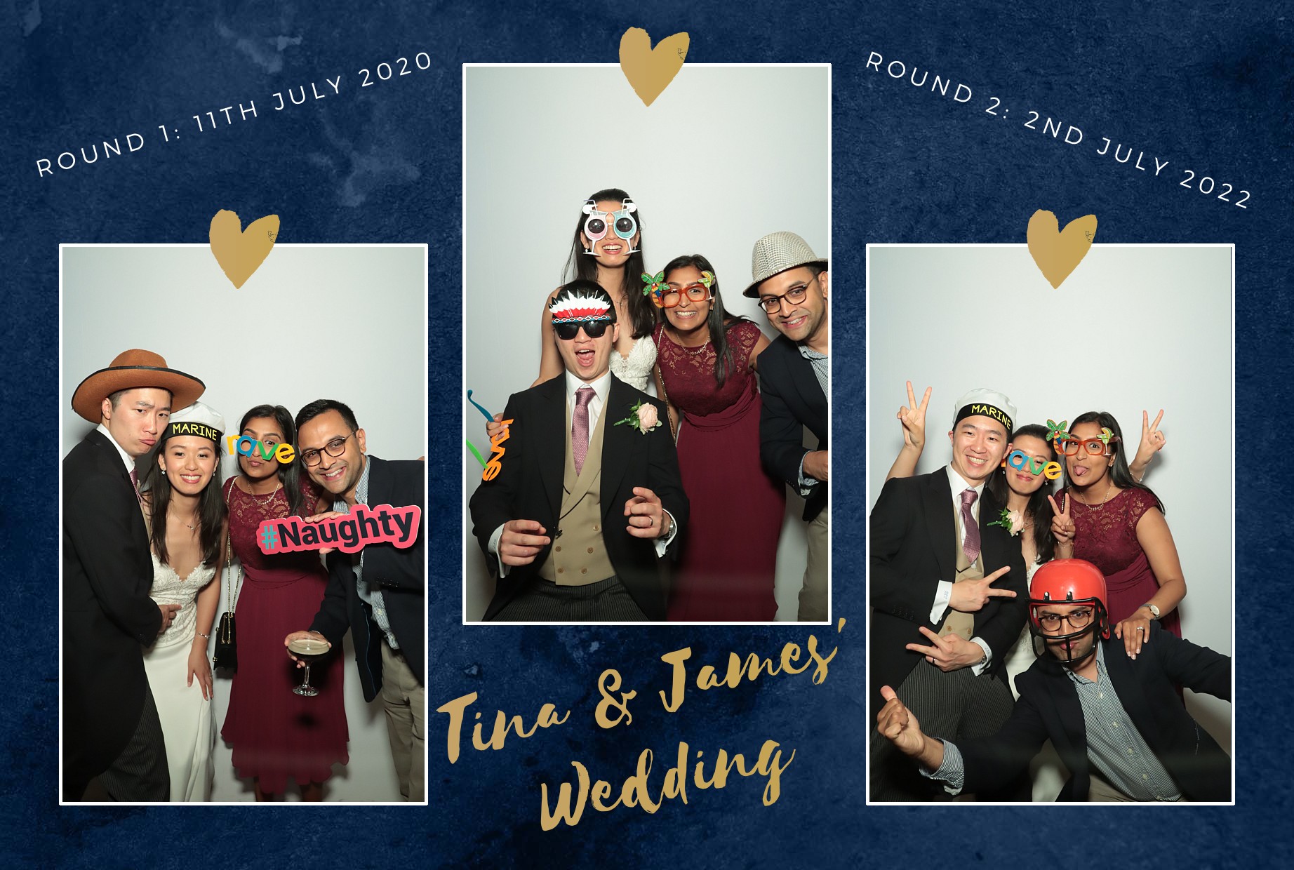 Tina and James's Wedding  | View more photos from the event at gallery.myphotoboothexperience.co.uk/u/MyPhotoBoothExperienceLtd/Tina-and-Jamess-Wedding