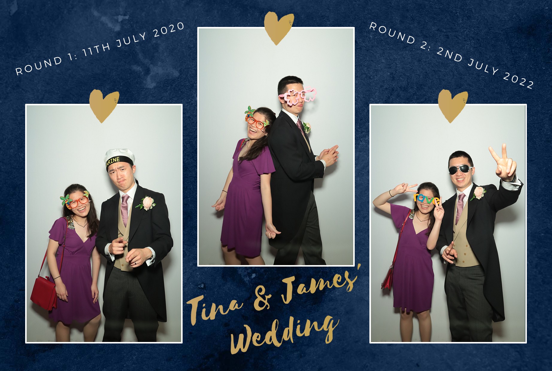 Tina and James's Wedding  | View more photos from the event at gallery.myphotoboothexperience.co.uk/u/MyPhotoBoothExperienceLtd/Tina-and-Jamess-Wedding
