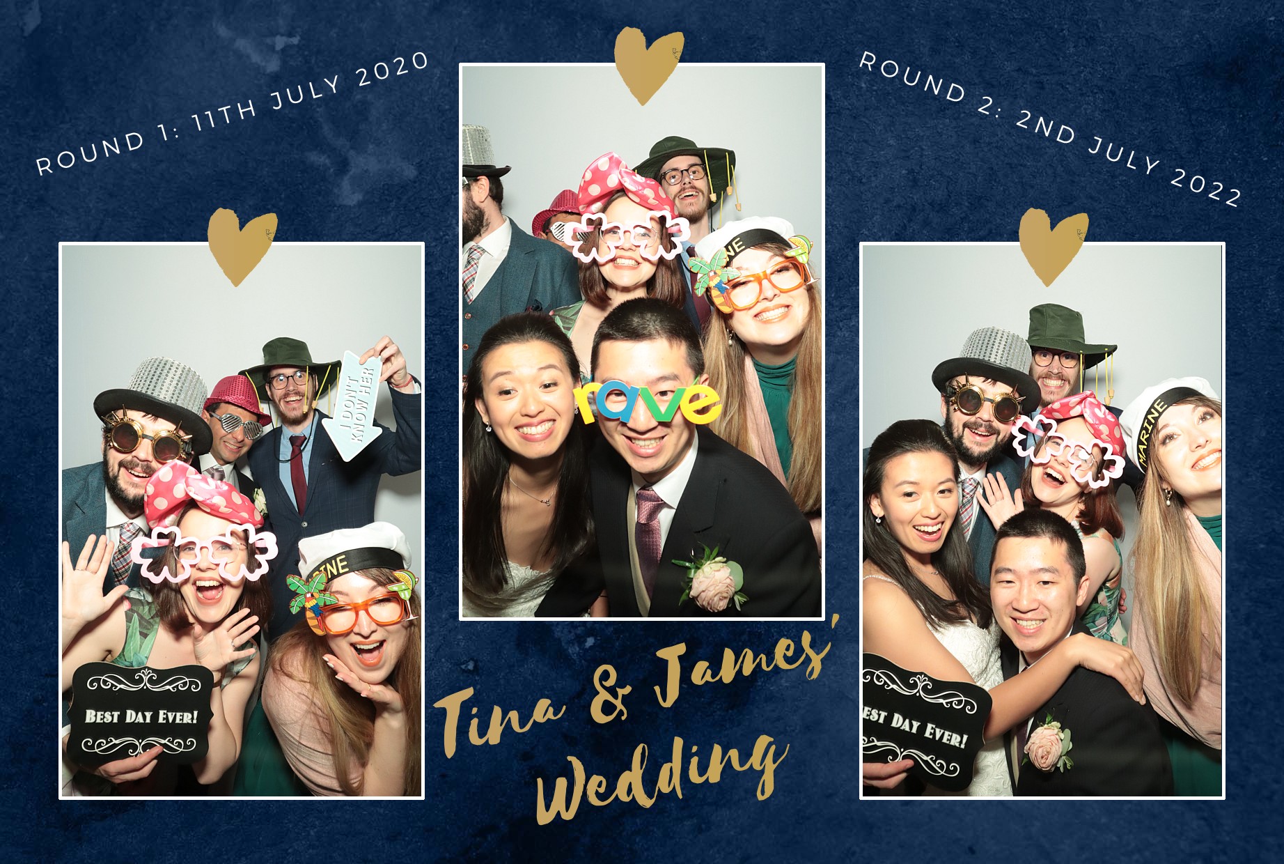 Tina and James's Wedding  | View more photos from the event at gallery.myphotoboothexperience.co.uk/u/MyPhotoBoothExperienceLtd/Tina-and-Jamess-Wedding