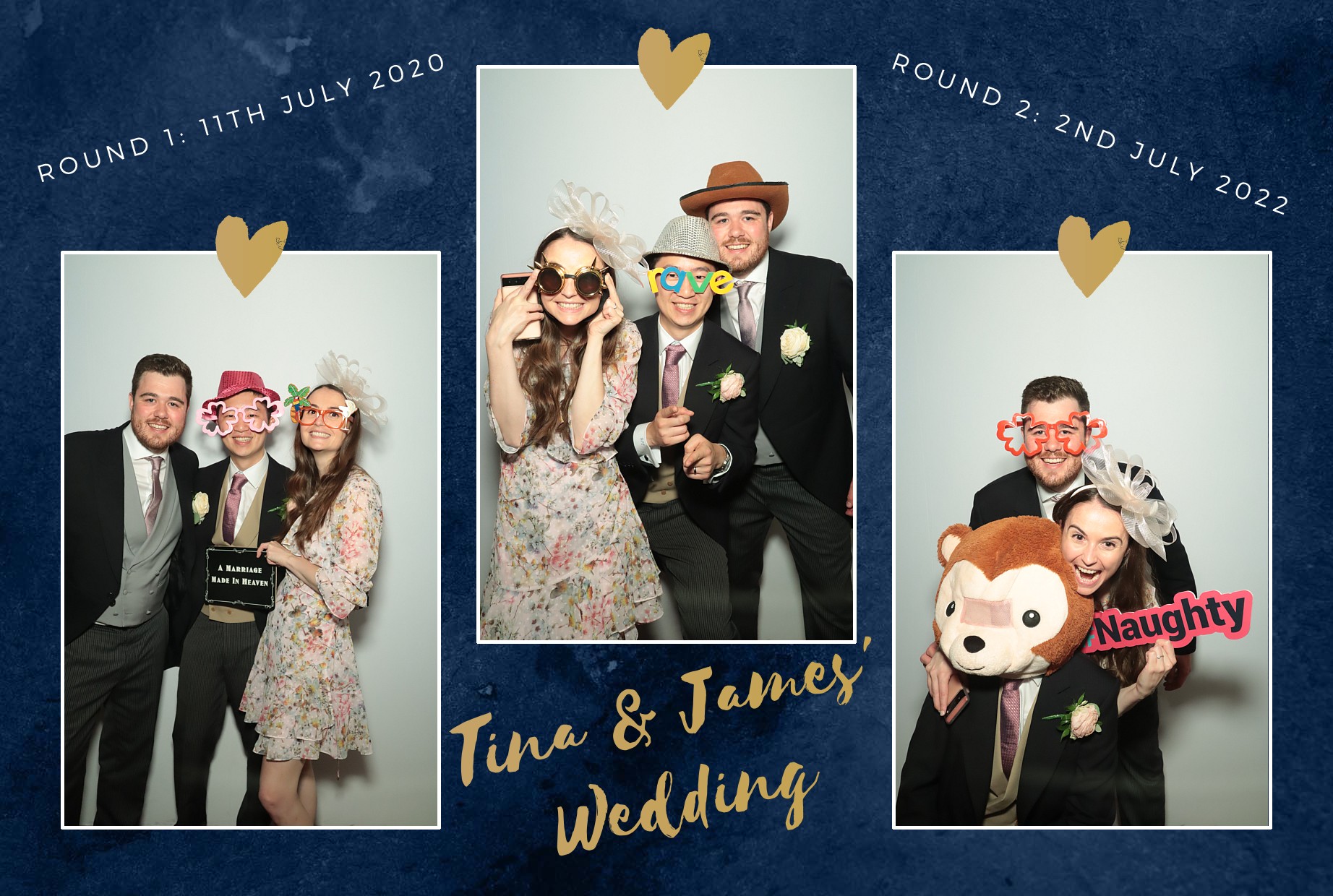 Tina and James's Wedding  | View more photos from the event at gallery.myphotoboothexperience.co.uk/u/MyPhotoBoothExperienceLtd/Tina-and-Jamess-Wedding