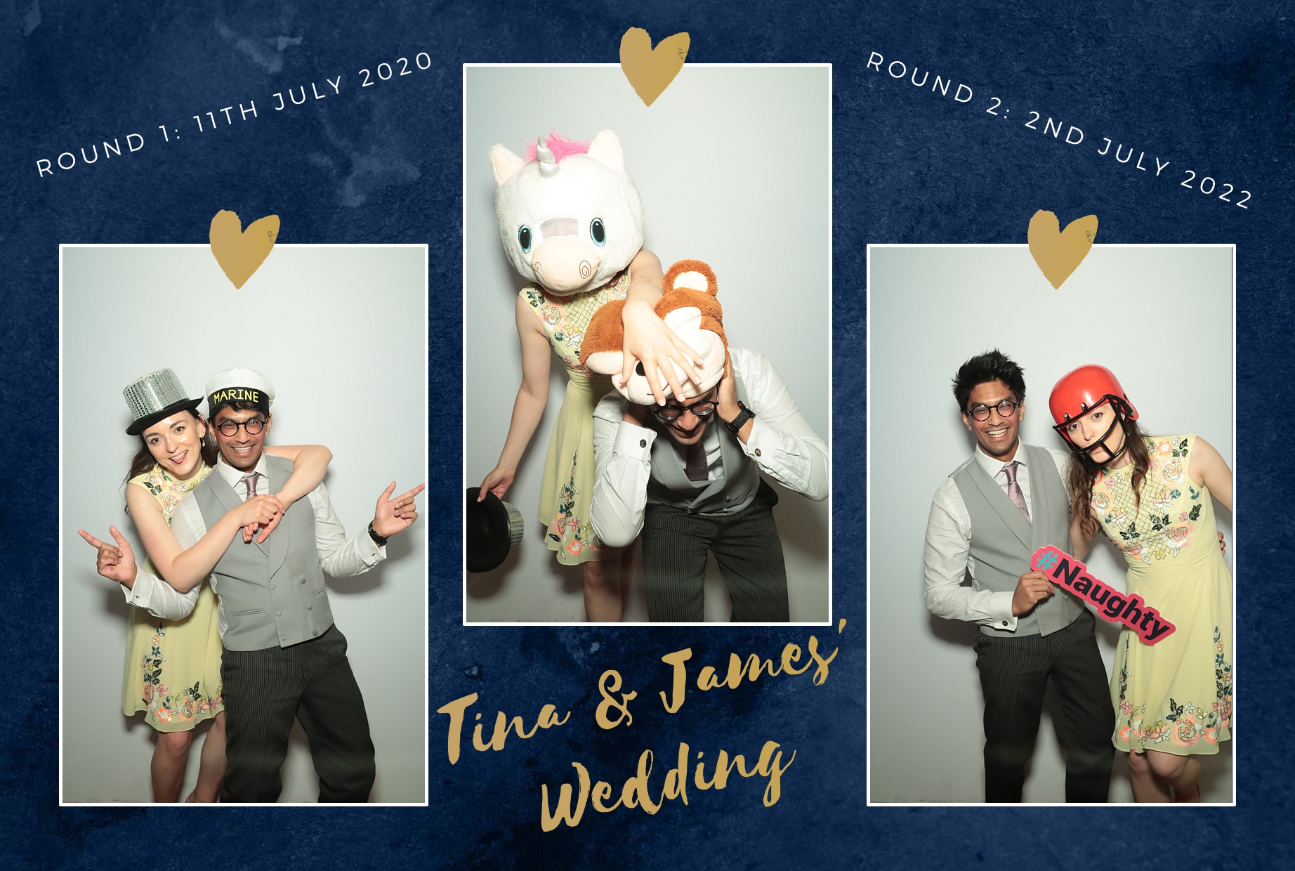 Tina and James's Wedding  | View more photos from the event at gallery.myphotoboothexperience.co.uk/u/MyPhotoBoothExperienceLtd/Tina-and-Jamess-Wedding