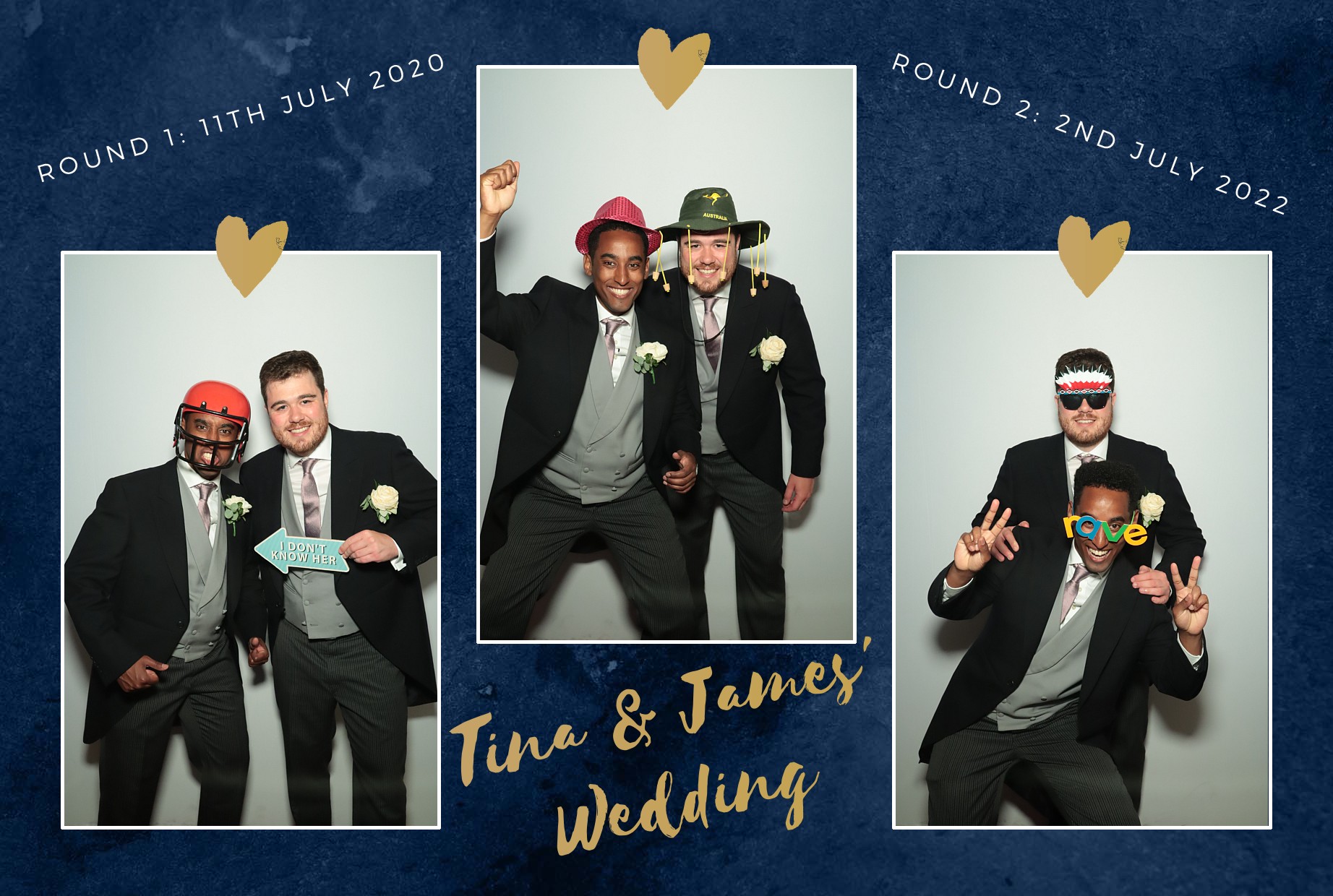 Tina and James's Wedding  | View more photos from the event at gallery.myphotoboothexperience.co.uk/u/MyPhotoBoothExperienceLtd/Tina-and-Jamess-Wedding
