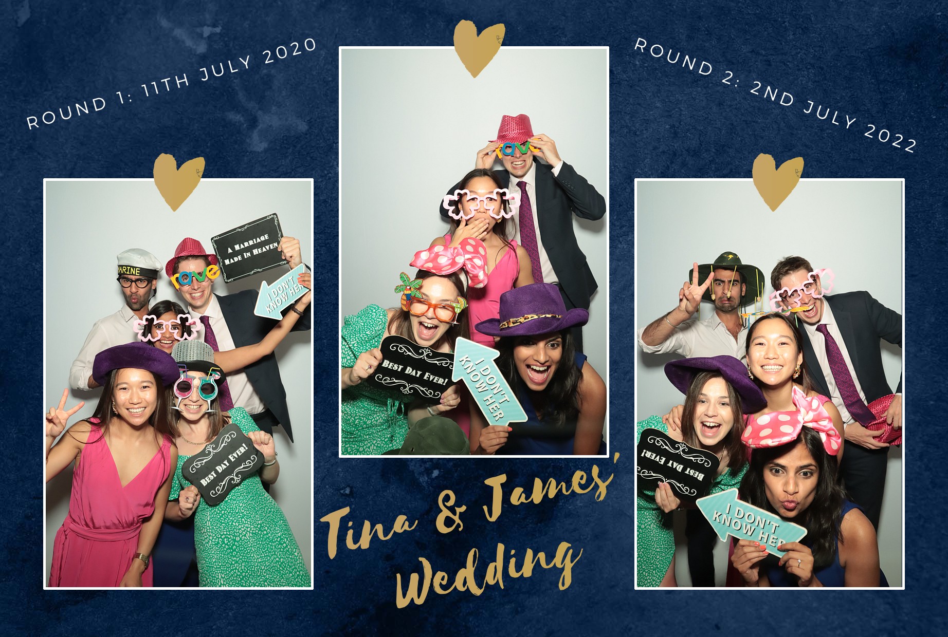 Tina and James's Wedding  | View more photos from the event at gallery.myphotoboothexperience.co.uk/u/MyPhotoBoothExperienceLtd/Tina-and-Jamess-Wedding