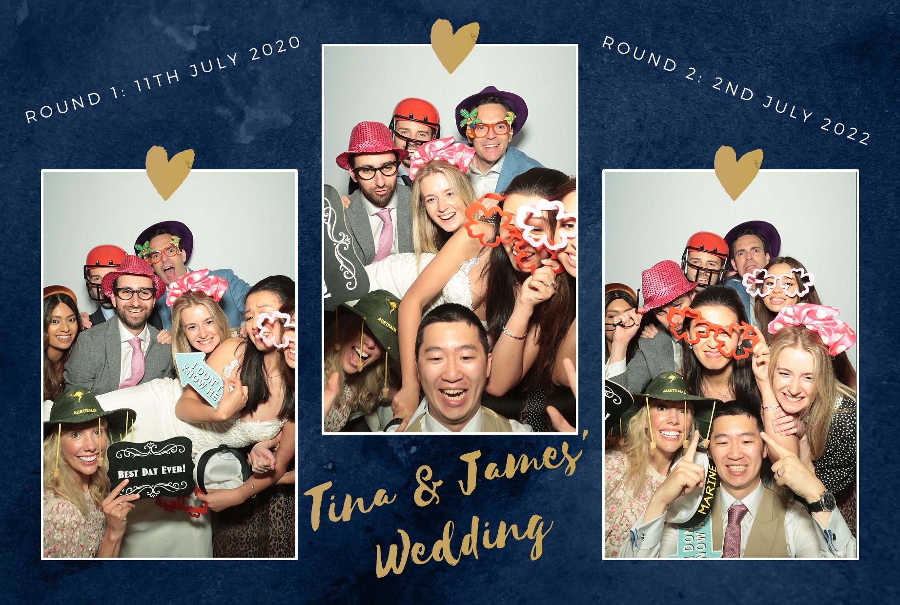 Tina and James's Wedding  | View more photos from the event at gallery.myphotoboothexperience.co.uk/u/MyPhotoBoothExperienceLtd/Tina-and-Jamess-Wedding