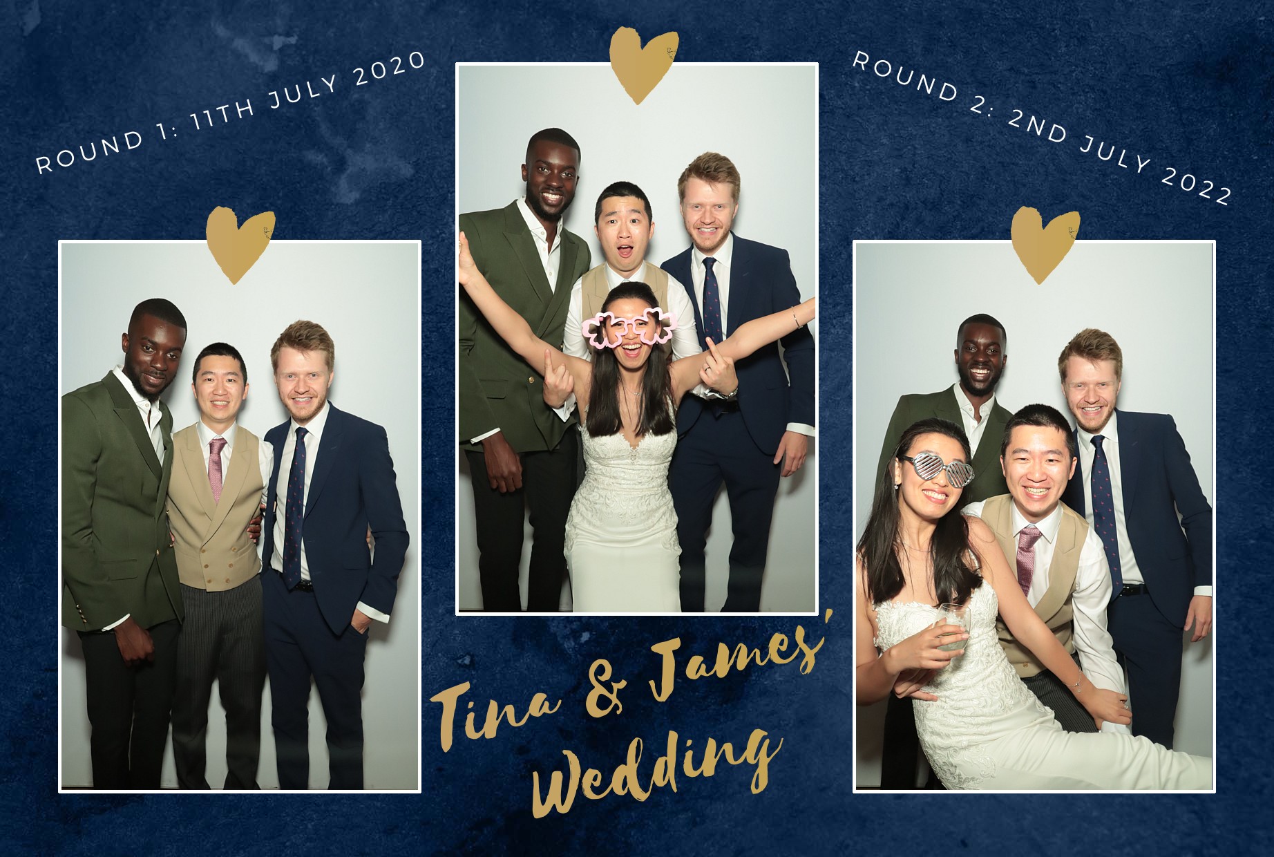Tina and James's Wedding  | View more photos from the event at gallery.myphotoboothexperience.co.uk/u/MyPhotoBoothExperienceLtd/Tina-and-Jamess-Wedding