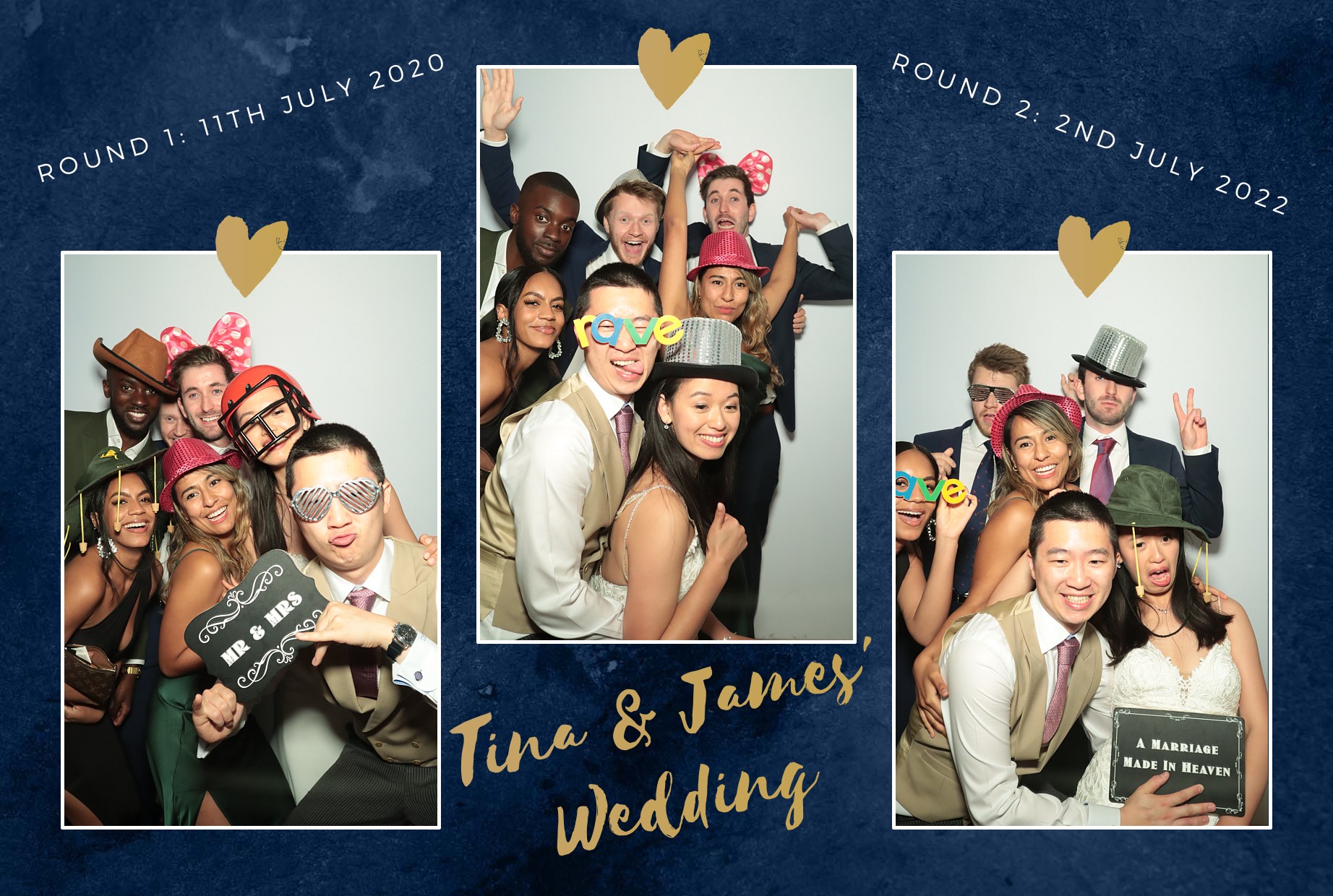 Tina and James's Wedding  | View more photos from the event at gallery.myphotoboothexperience.co.uk/u/MyPhotoBoothExperienceLtd/Tina-and-Jamess-Wedding