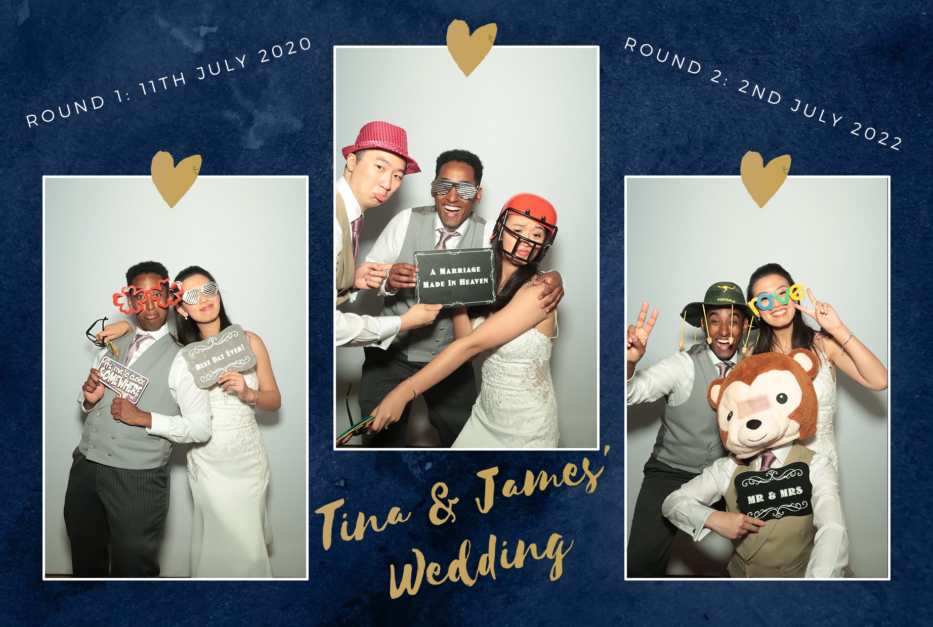 Tina and James's Wedding  | View more photos from the event at gallery.myphotoboothexperience.co.uk/u/MyPhotoBoothExperienceLtd/Tina-and-Jamess-Wedding