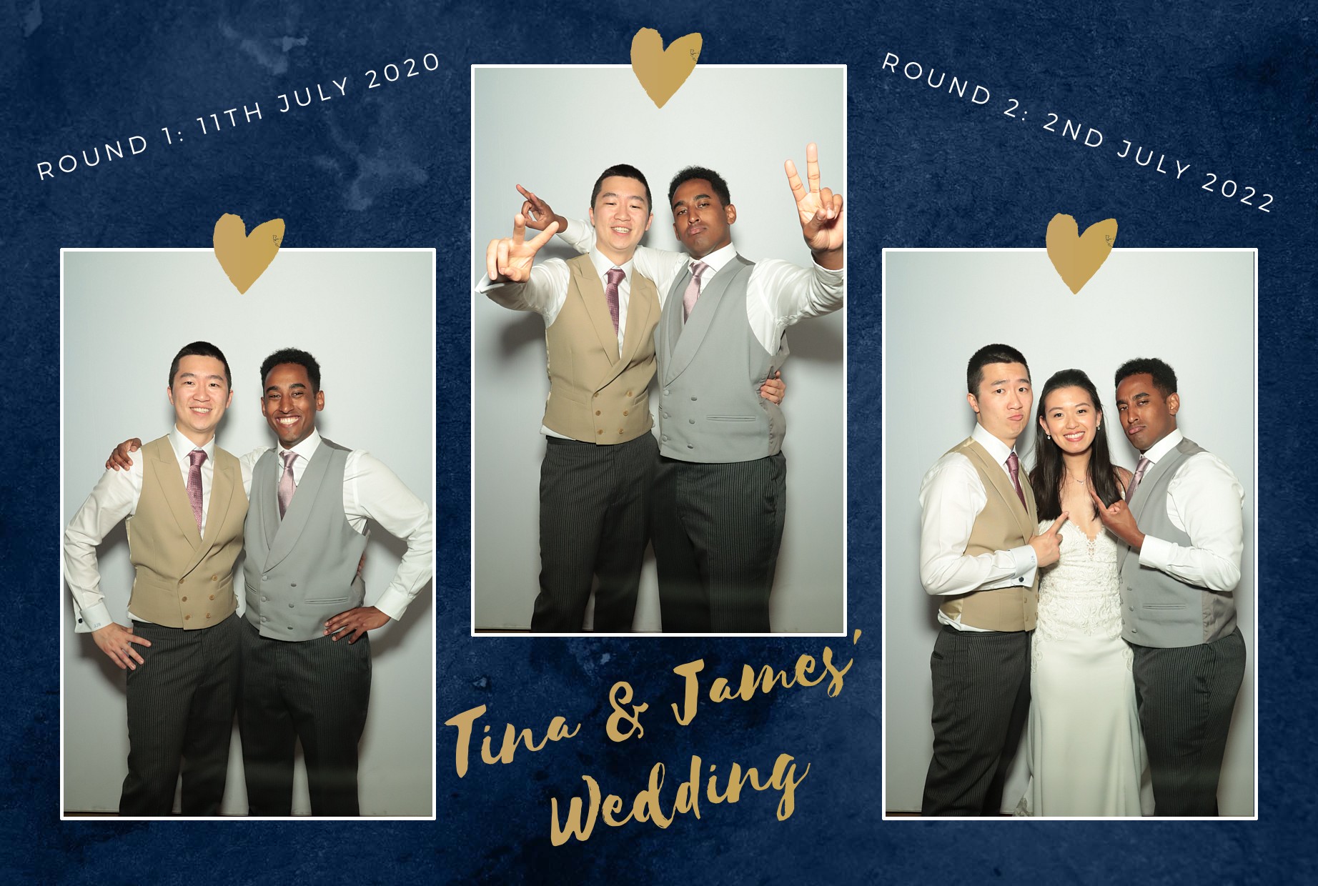 Tina and James's Wedding  | View more photos from the event at gallery.myphotoboothexperience.co.uk/u/MyPhotoBoothExperienceLtd/Tina-and-Jamess-Wedding