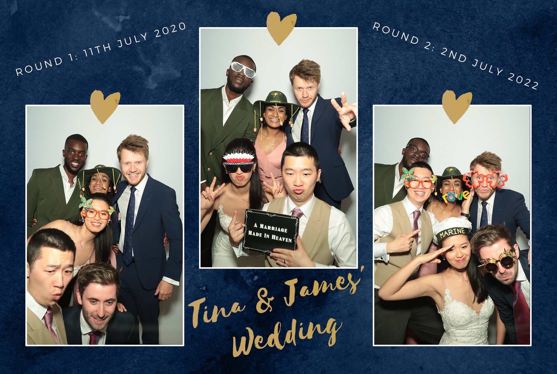 Tina and James's Wedding  | View more photos from the event at gallery.myphotoboothexperience.co.uk/u/MyPhotoBoothExperienceLtd/Tina-and-Jamess-Wedding