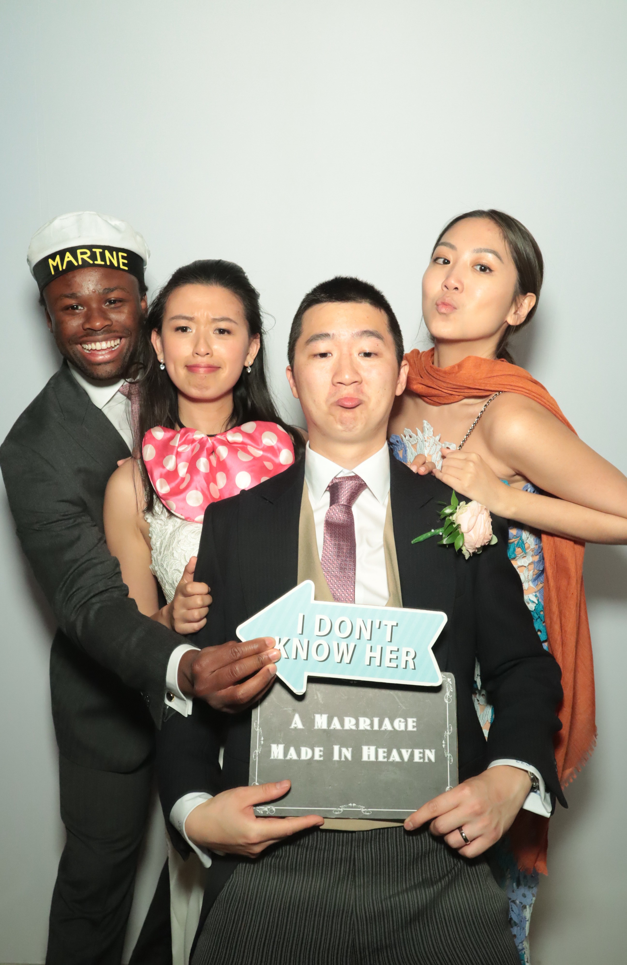 Tina and James's Wedding  | View more photos from the event at gallery.myphotoboothexperience.co.uk/u/MyPhotoBoothExperienceLtd/Tina-and-Jamess-Wedding