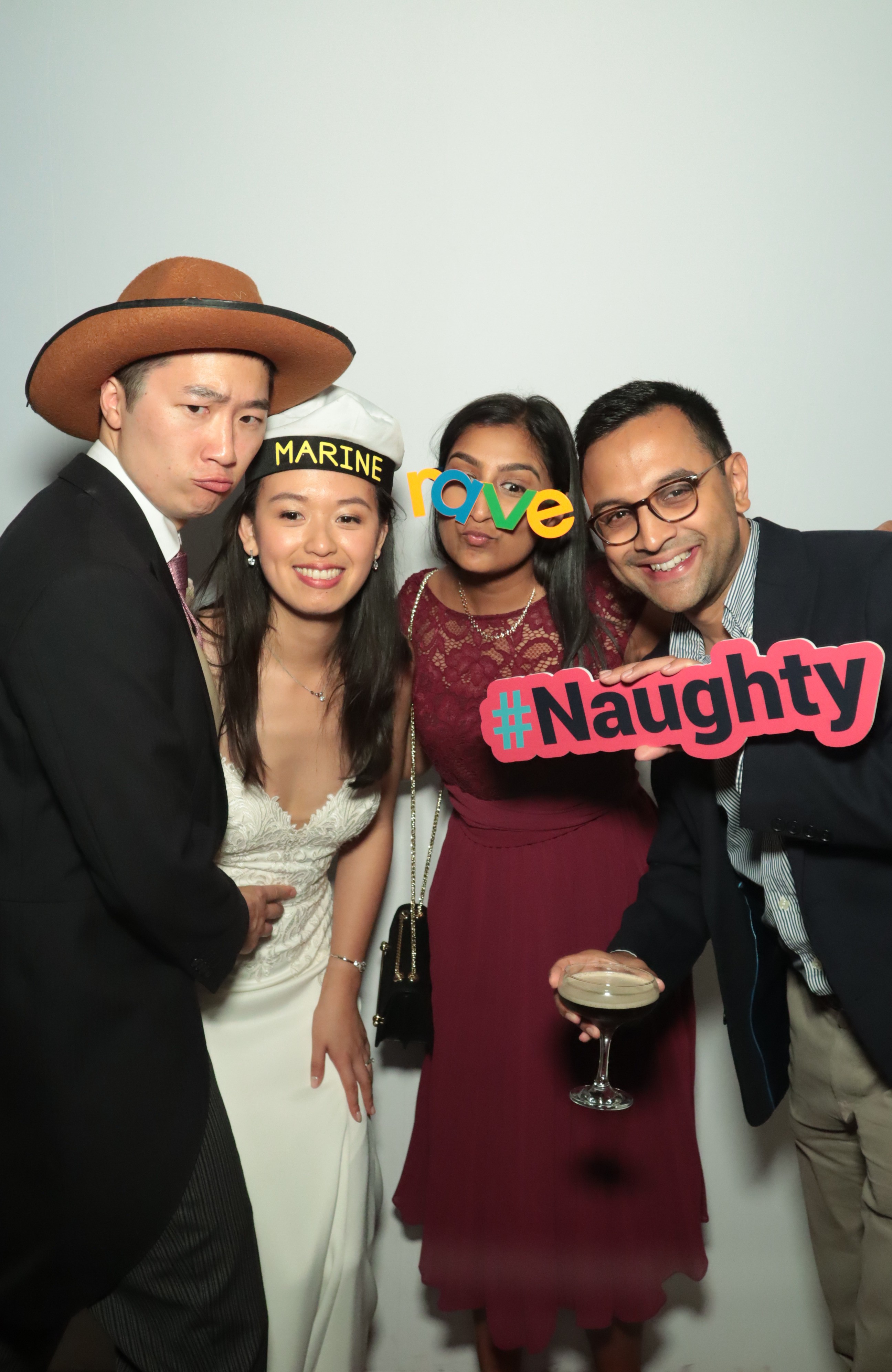 Tina and James's Wedding  | View more photos from the event at gallery.myphotoboothexperience.co.uk/u/MyPhotoBoothExperienceLtd/Tina-and-Jamess-Wedding