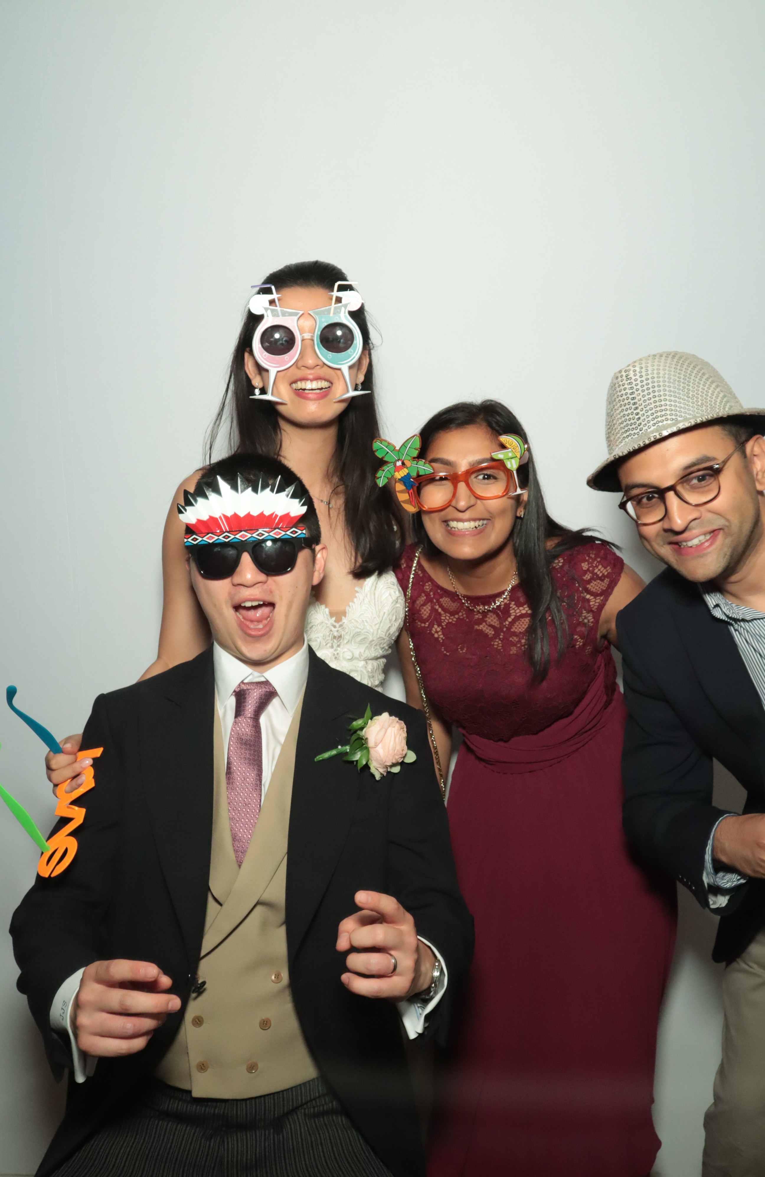 Tina and James's Wedding  | View more photos from the event at gallery.myphotoboothexperience.co.uk/u/MyPhotoBoothExperienceLtd/Tina-and-Jamess-Wedding