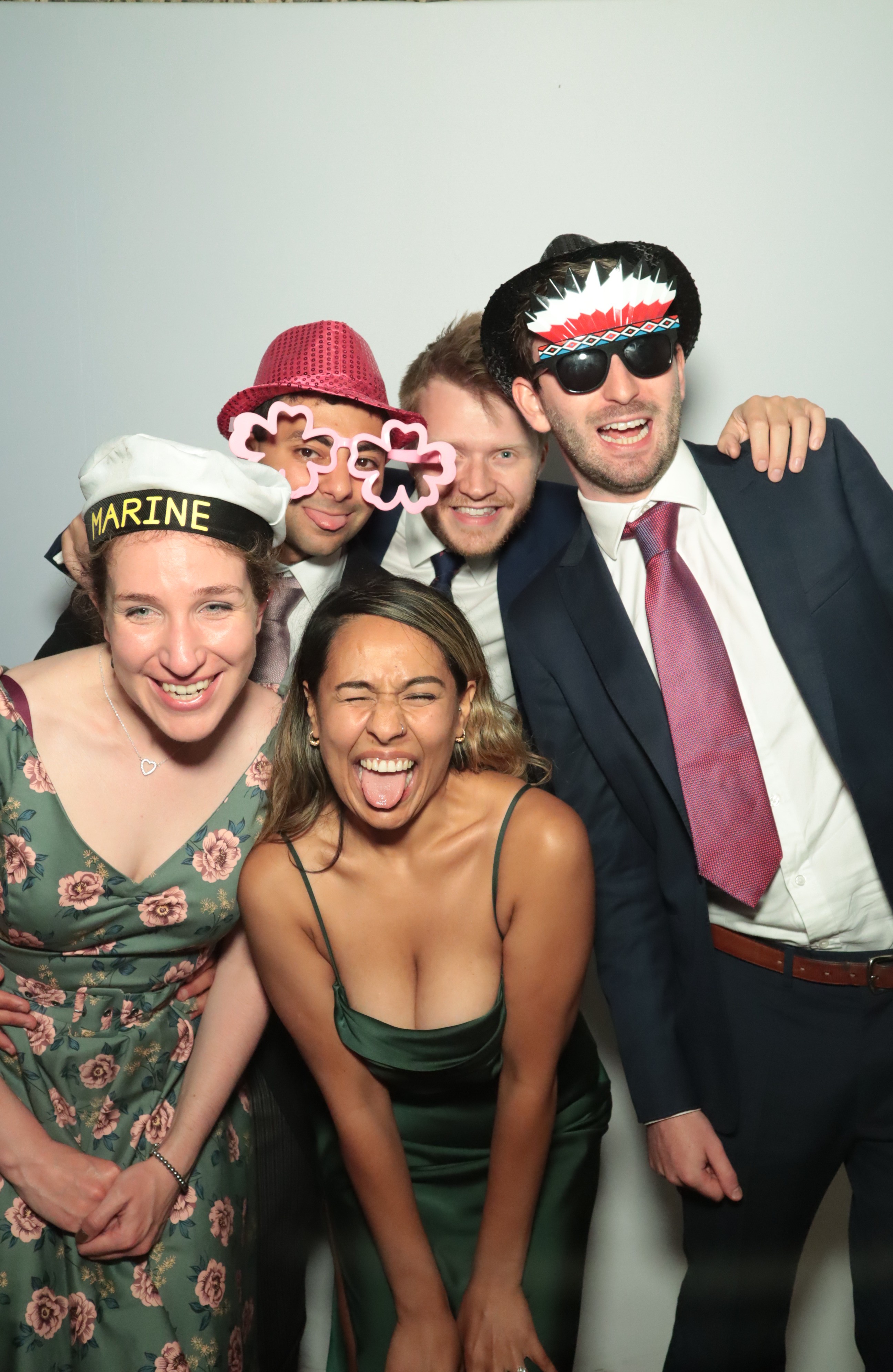 Tina and James's Wedding  | View more photos from the event at gallery.myphotoboothexperience.co.uk/u/MyPhotoBoothExperienceLtd/Tina-and-Jamess-Wedding
