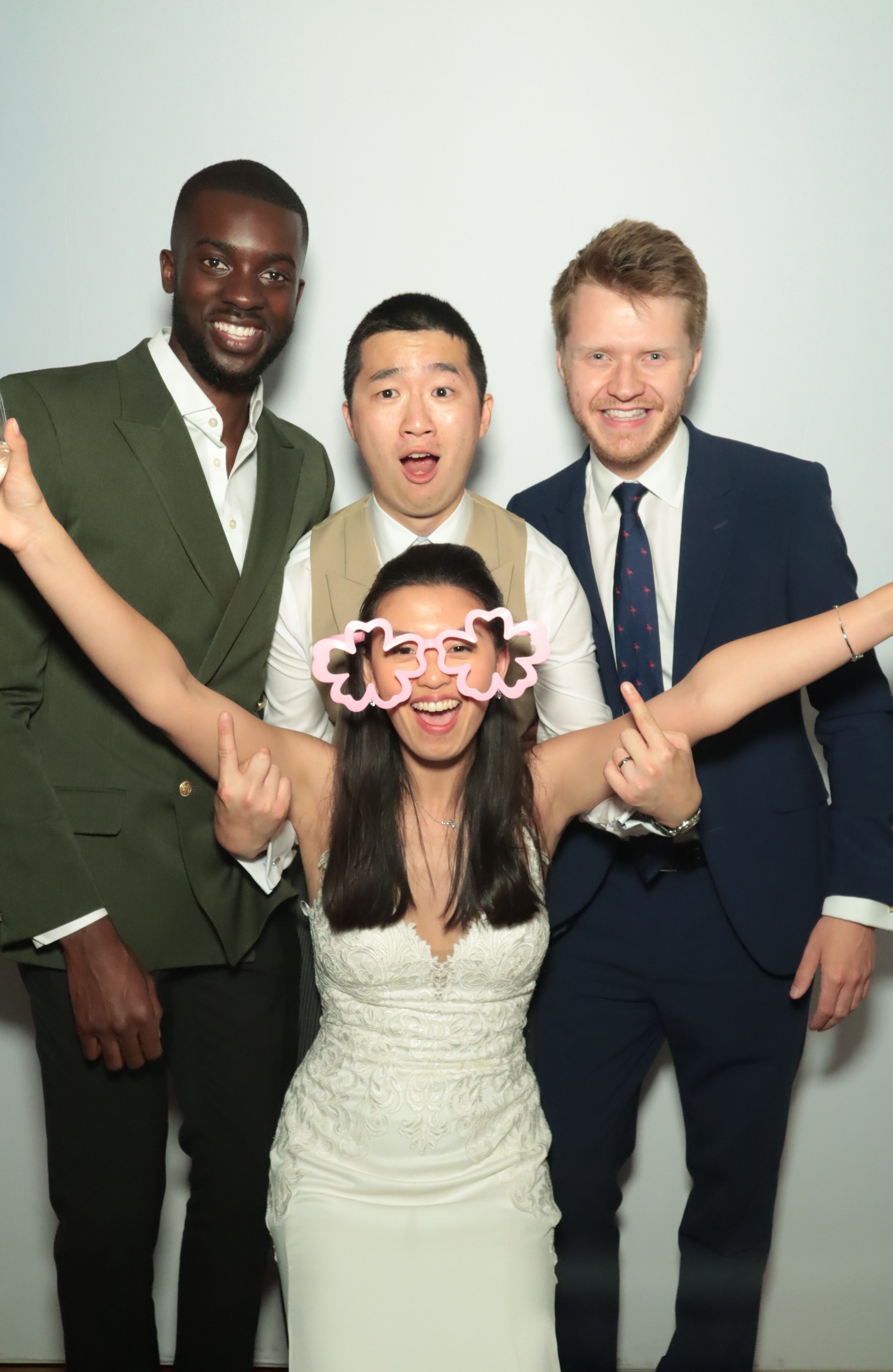 Tina and James's Wedding  | View more photos from the event at gallery.myphotoboothexperience.co.uk/u/MyPhotoBoothExperienceLtd/Tina-and-Jamess-Wedding
