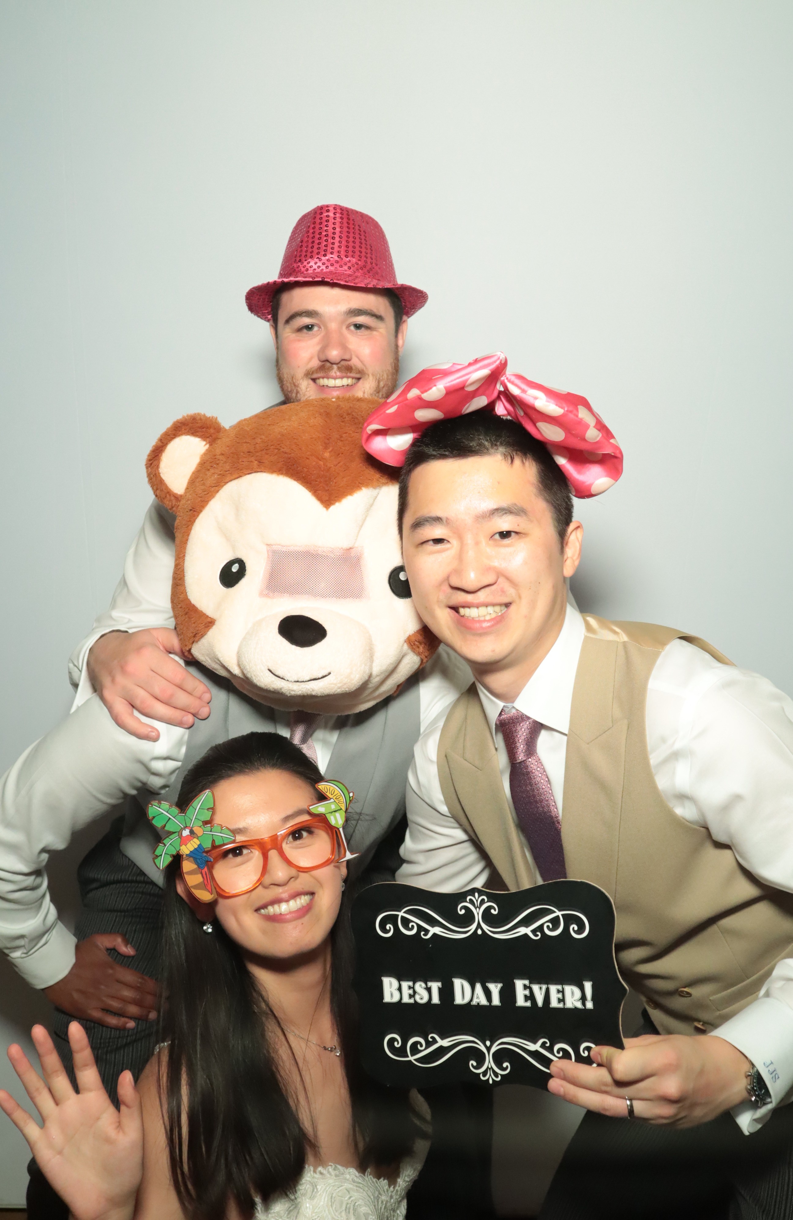 Tina and James's Wedding  | View more photos from the event at gallery.myphotoboothexperience.co.uk/u/MyPhotoBoothExperienceLtd/Tina-and-Jamess-Wedding