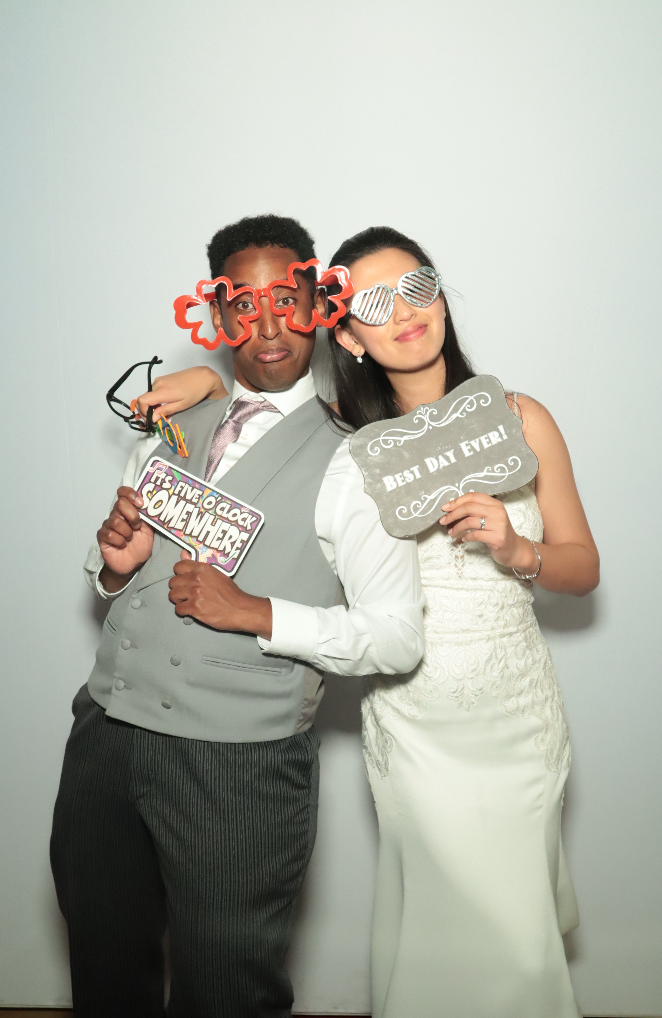 Tina and James's Wedding  | View more photos from the event at gallery.myphotoboothexperience.co.uk/u/MyPhotoBoothExperienceLtd/Tina-and-Jamess-Wedding