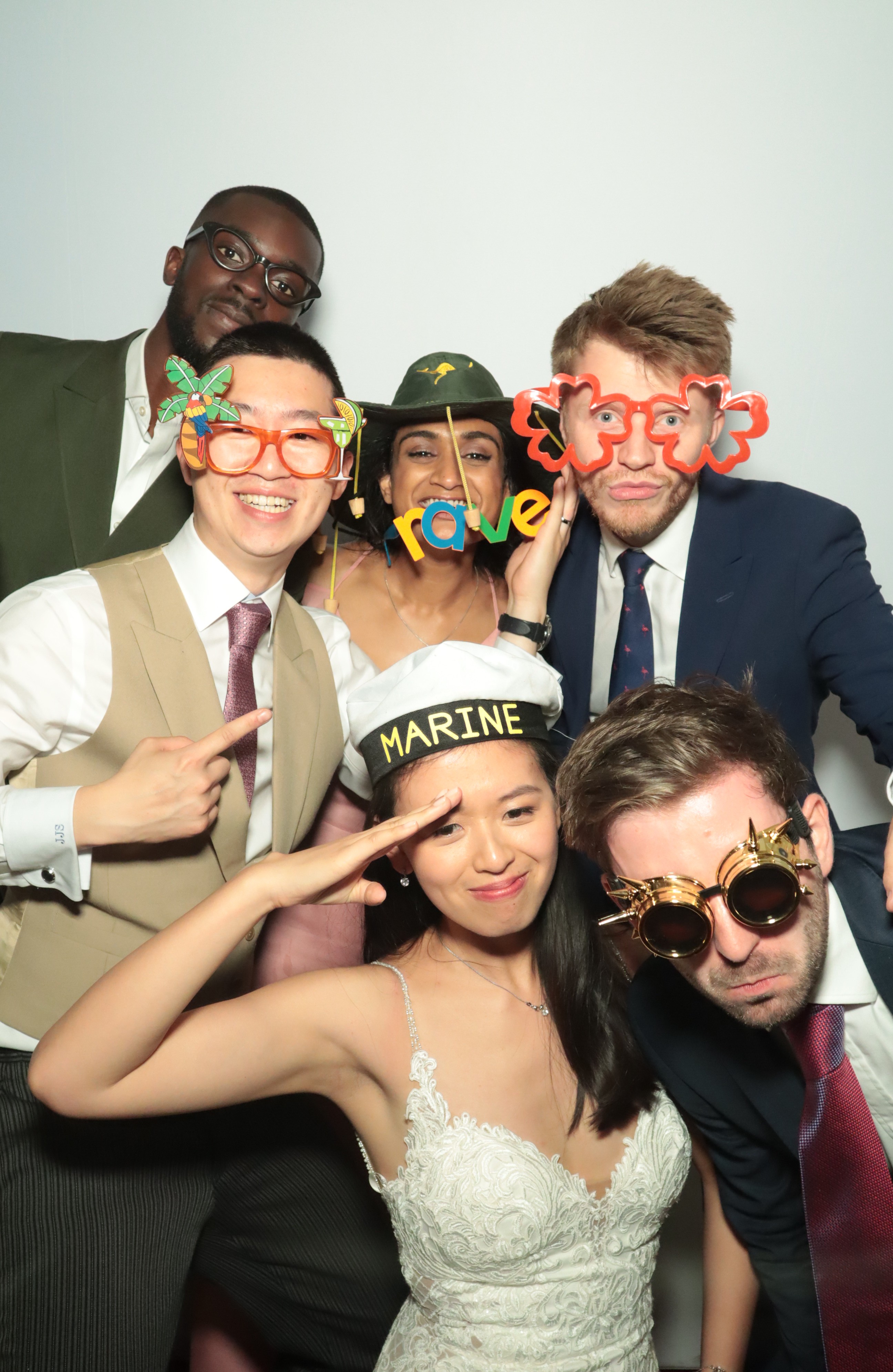 Tina and James's Wedding  | View more photos from the event at gallery.myphotoboothexperience.co.uk/u/MyPhotoBoothExperienceLtd/Tina-and-Jamess-Wedding