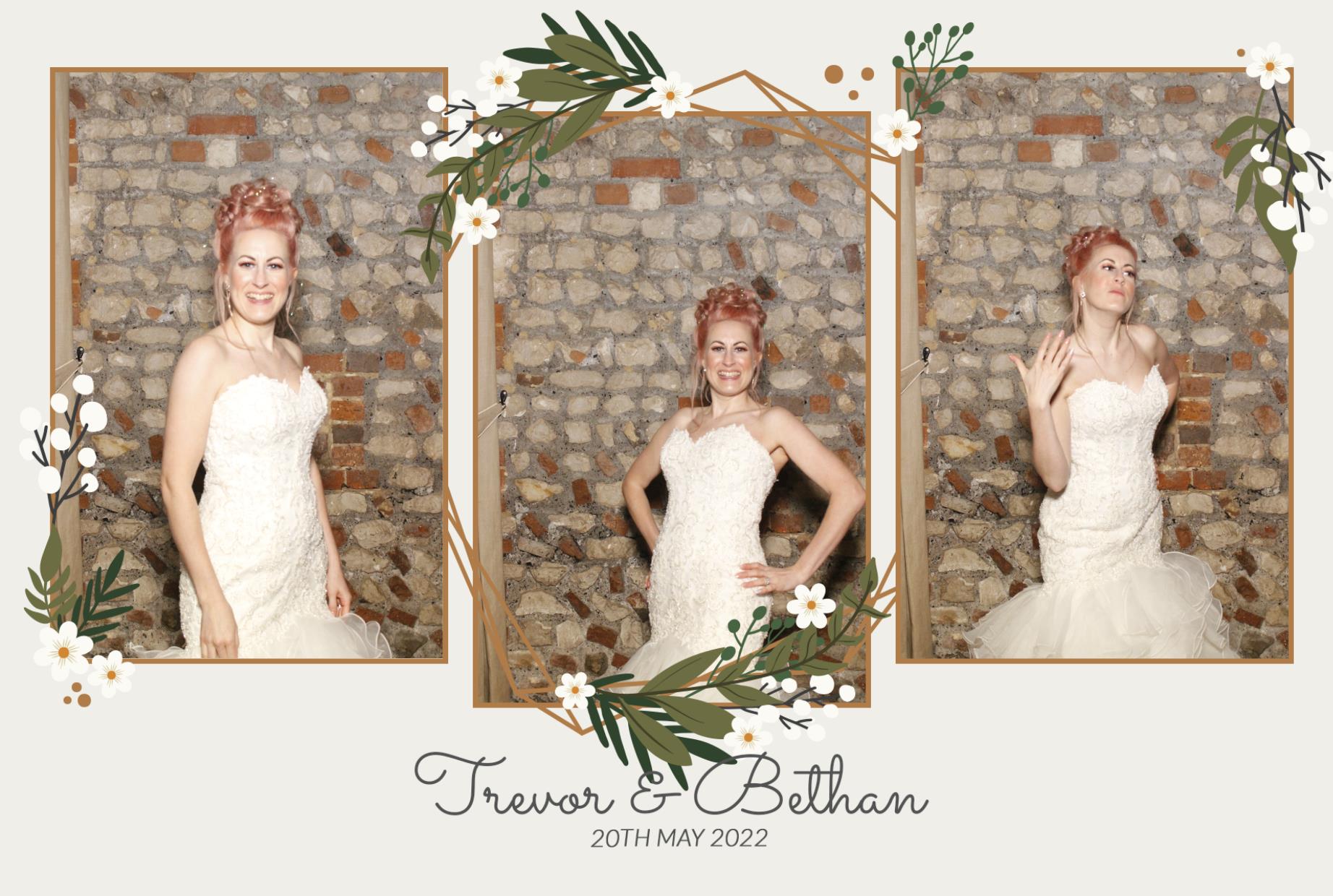 Trevor & Bethan's Wedding  | View more photos from the event at gallery.myphotoboothexperience.co.uk/u/MyPhotoBoothExperienceLtd/Trevor-Bethans-Wedding