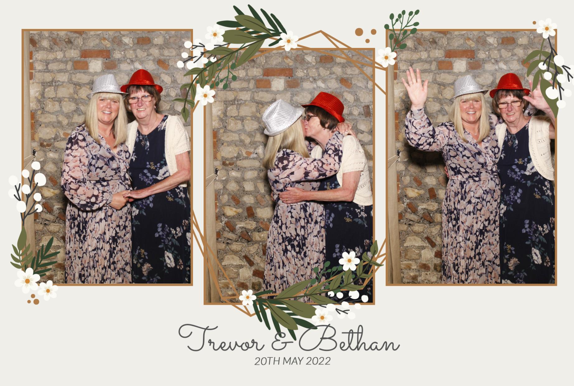 Trevor & Bethan's Wedding  | View more photos from the event at gallery.myphotoboothexperience.co.uk/u/MyPhotoBoothExperienceLtd/Trevor-Bethans-Wedding