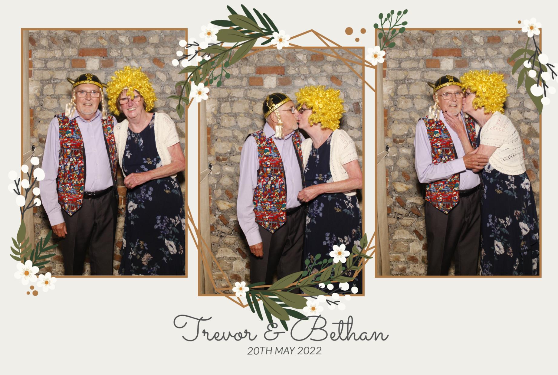 Trevor & Bethan's Wedding  | View more photos from the event at gallery.myphotoboothexperience.co.uk/u/MyPhotoBoothExperienceLtd/Trevor-Bethans-Wedding