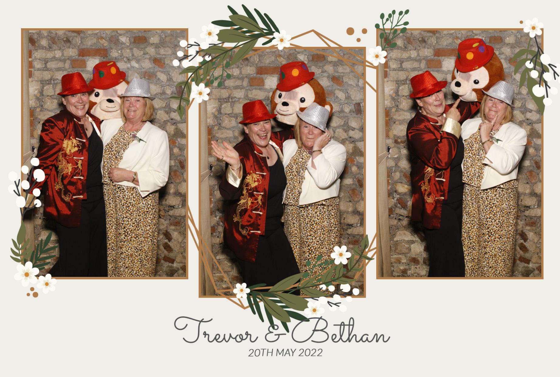 Trevor & Bethan's Wedding  | View more photos from the event at gallery.myphotoboothexperience.co.uk/u/MyPhotoBoothExperienceLtd/Trevor-Bethans-Wedding