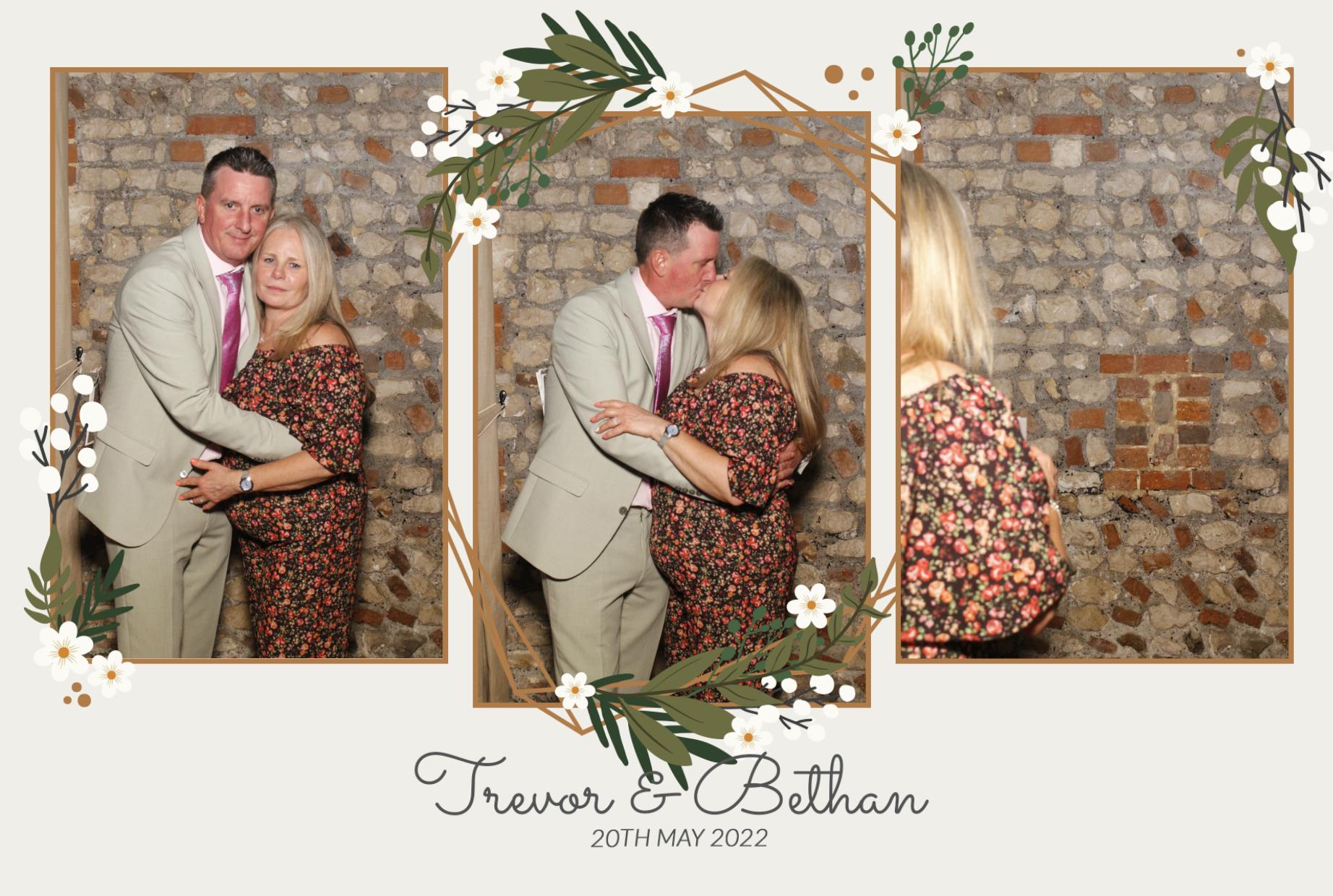 Trevor & Bethan's Wedding  | View more photos from the event at gallery.myphotoboothexperience.co.uk/u/MyPhotoBoothExperienceLtd/Trevor-Bethans-Wedding