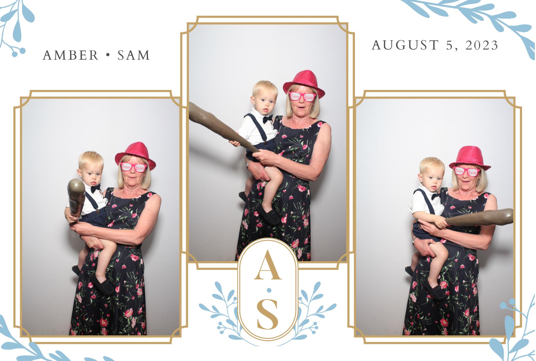 Amber & Sam's Wedding  | View more photos from the event at gallery.myphotoboothexperience.co.uk/u/MyPhotoBoothExperienceLtd/Amber-Sams-Wedding