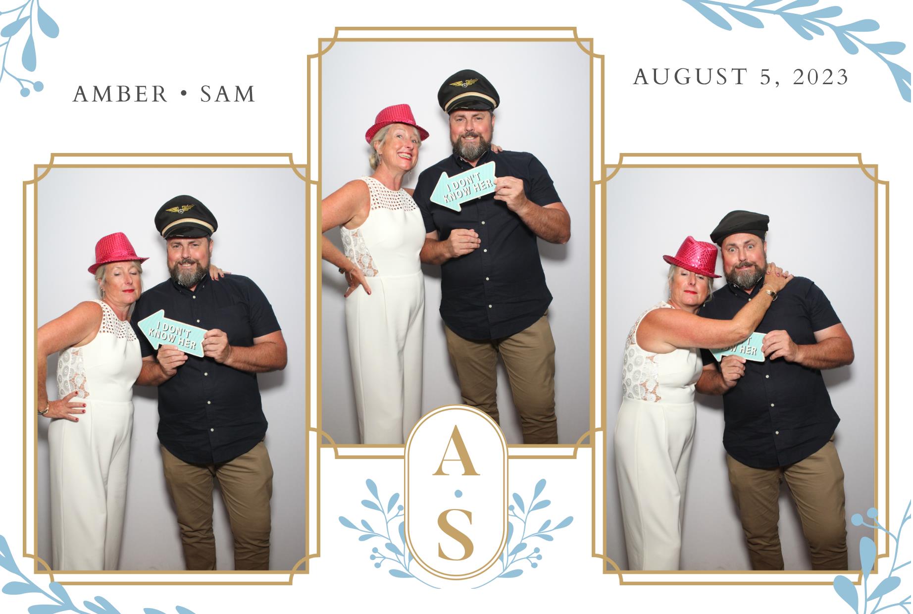 Amber & Sam's Wedding  | View more photos from the event at gallery.myphotoboothexperience.co.uk/u/MyPhotoBoothExperienceLtd/Amber-Sams-Wedding